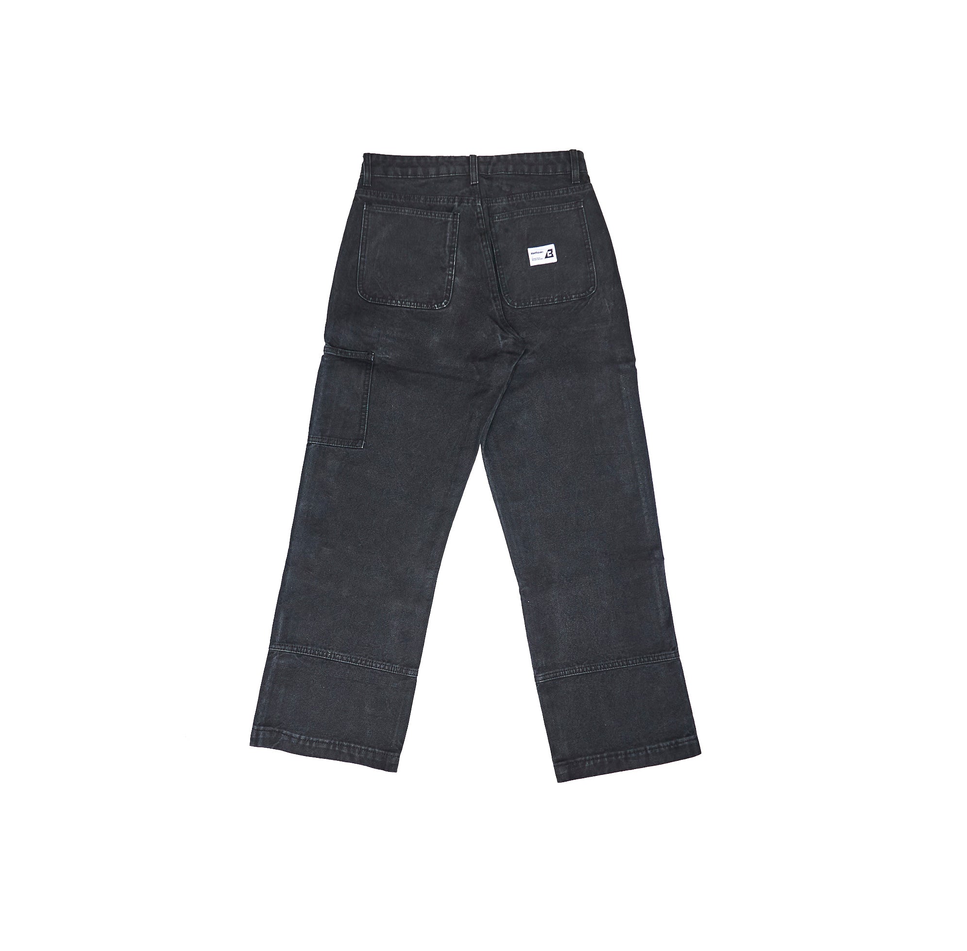 CANVAS PANTS DOUBLE BLACK