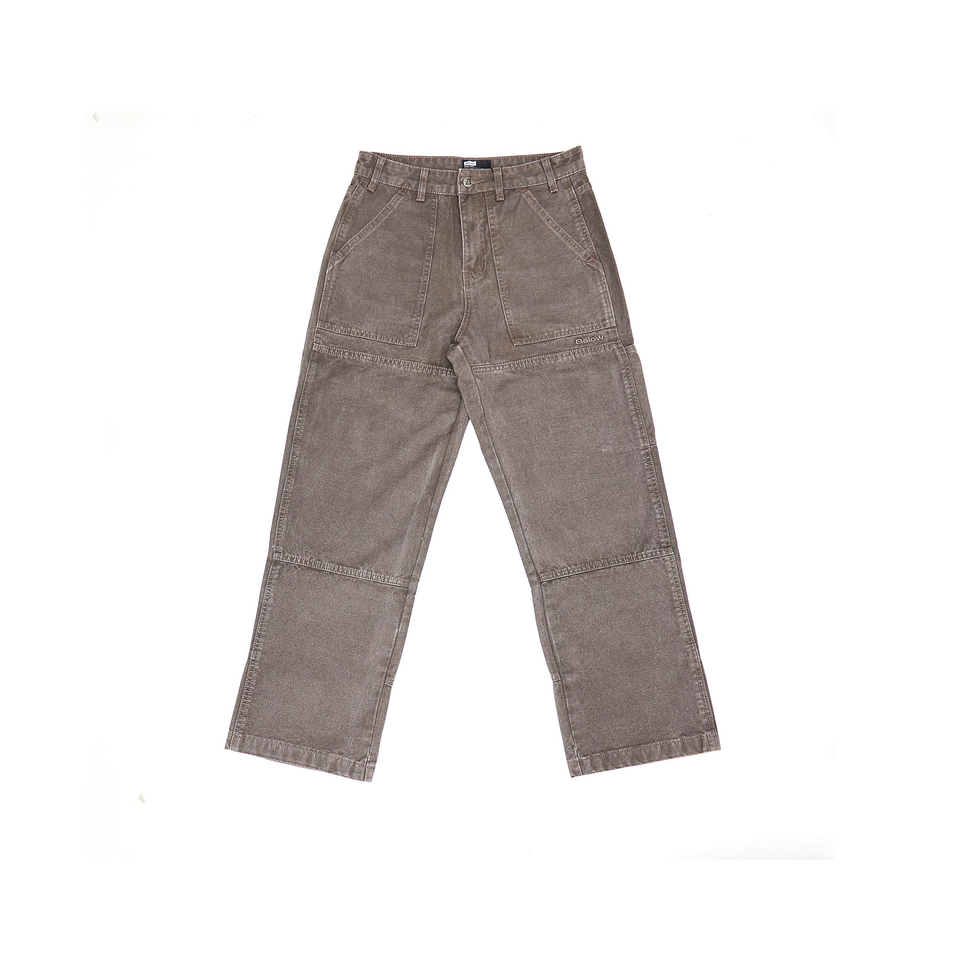 CANVAS PANTS DOUBLE TAUPE