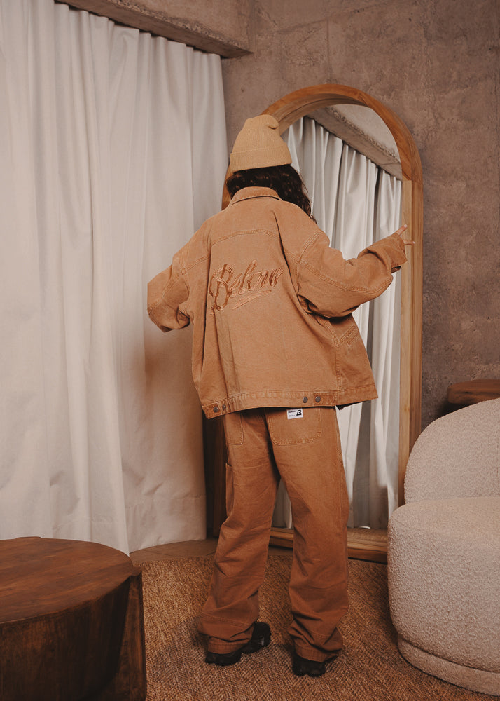 CANVAS JACKET PERFAIT TABACO