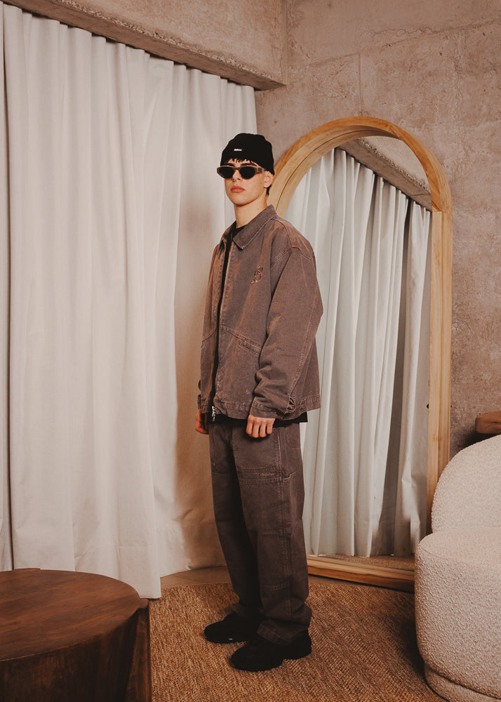 CANVAS JACKET PERFAIT TAUPE