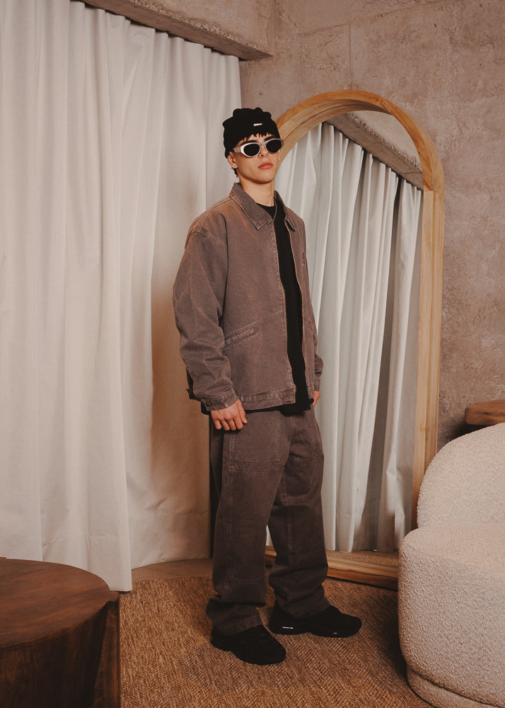 CANVAS JACKET PERFAIT TAUPE