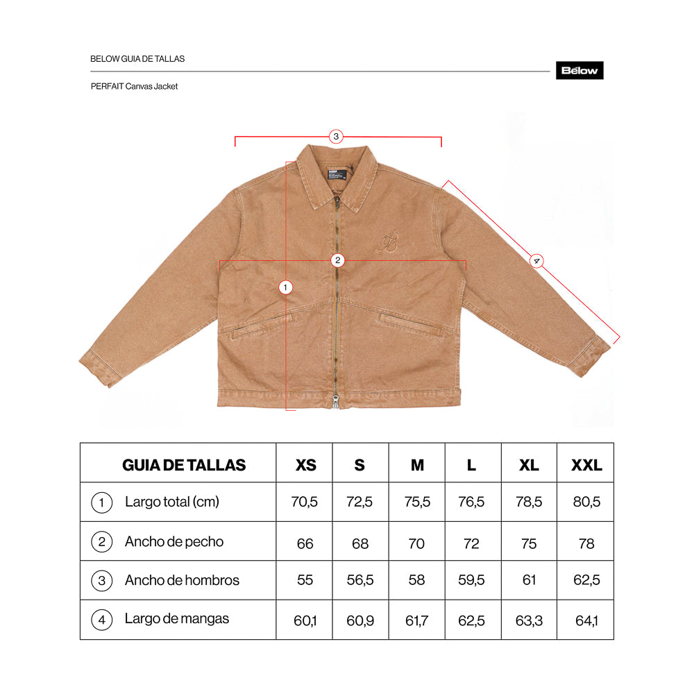 CANVAS JACKET PERFAIT TAUPE
