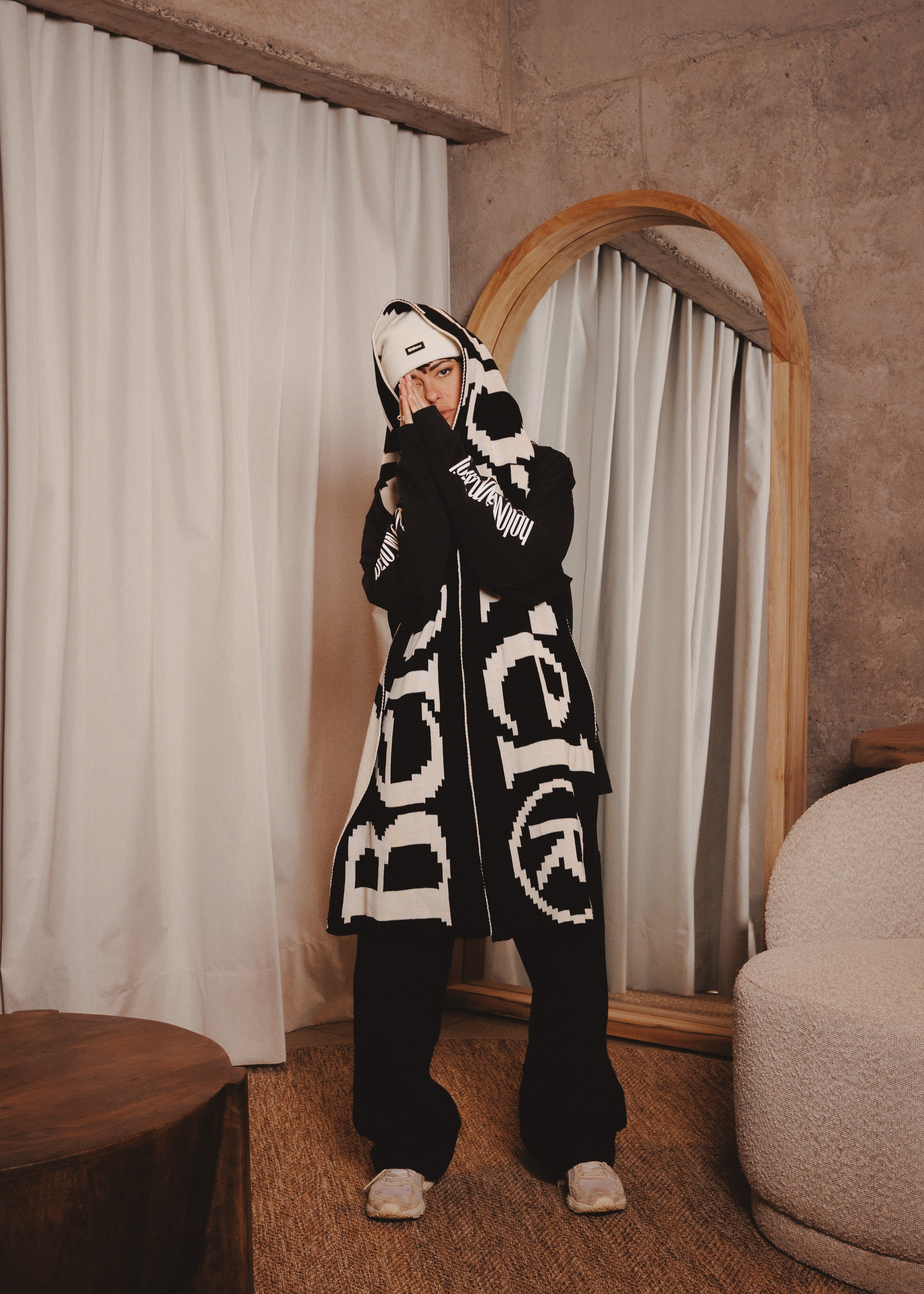 BUFANDA TRADE SCARF BLACK