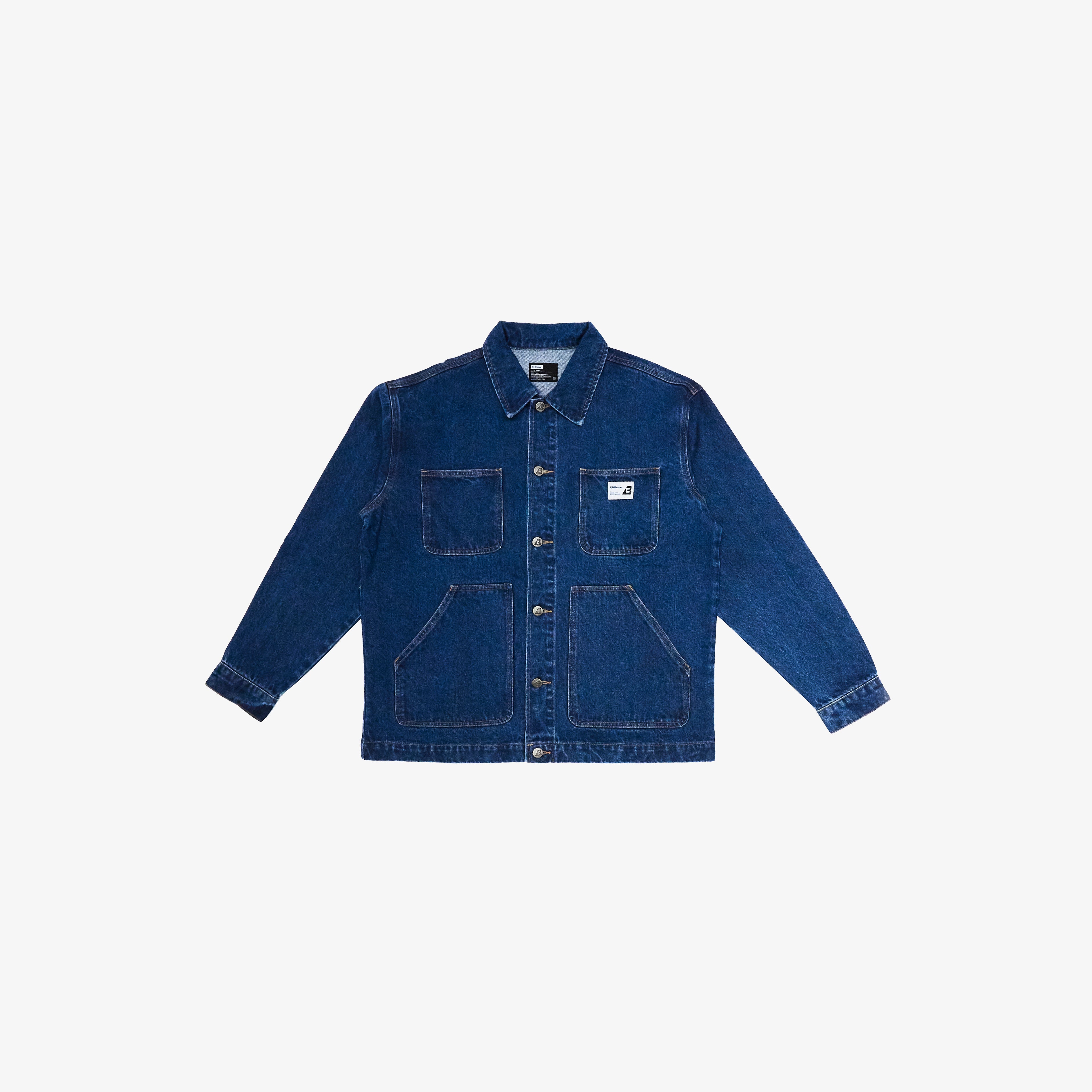 DENIM JACKET FOUR BLUE