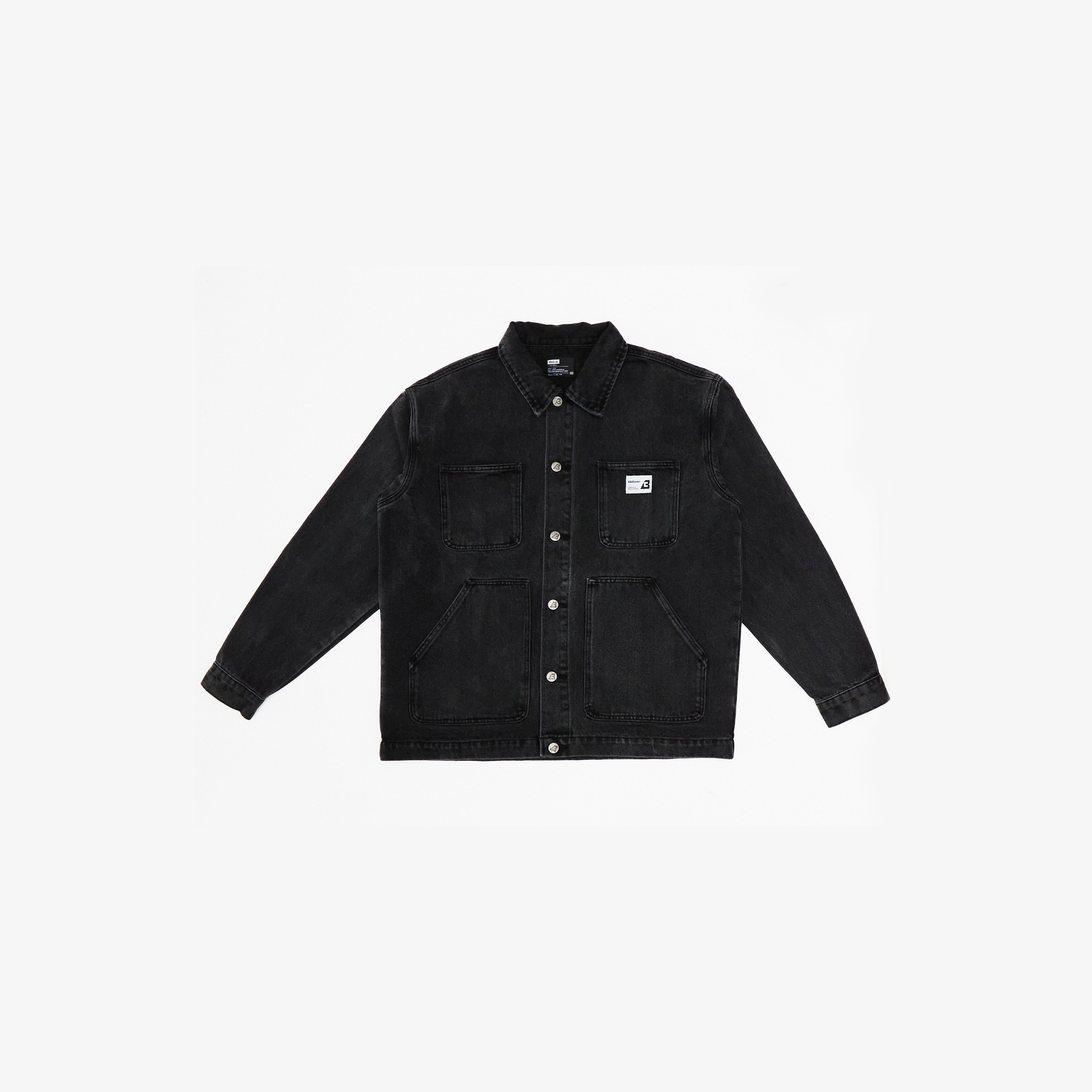 DENIM JACKET FOUR BLACK