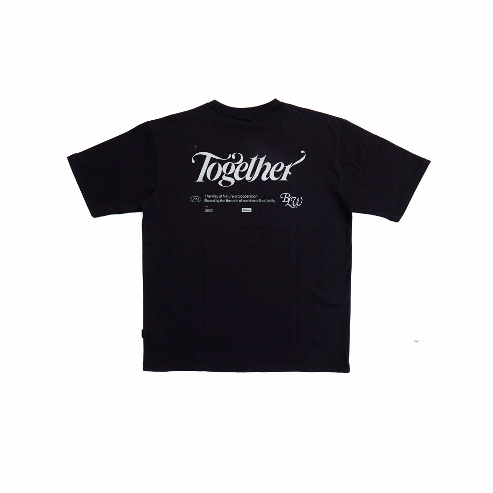 BASIC TSHIRT TOGETHER BLACK