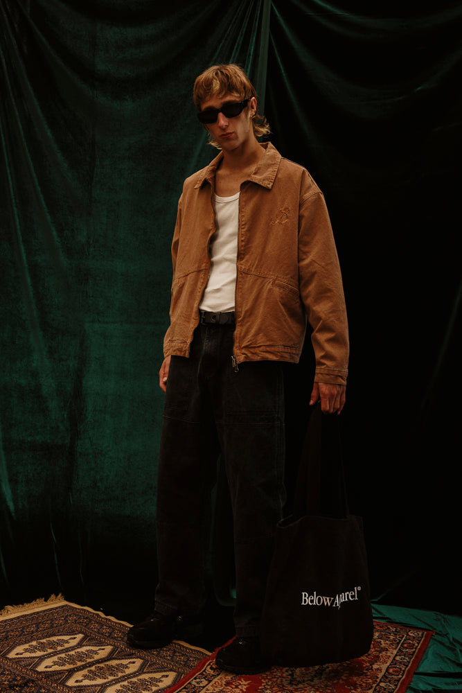 CANVAS JACKET PERFAIT TABACO