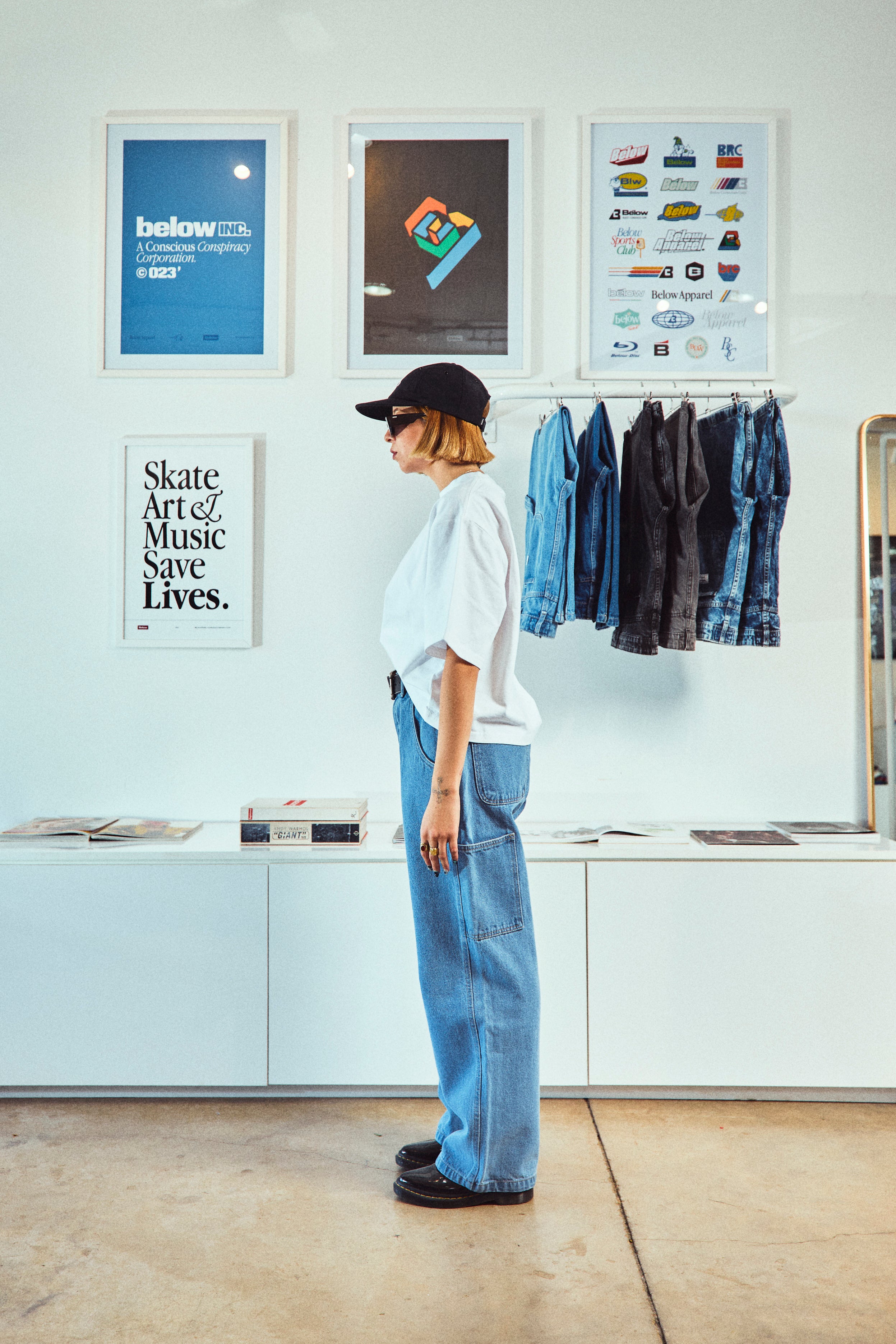 DENIM CARPENTER PANT MARTEU