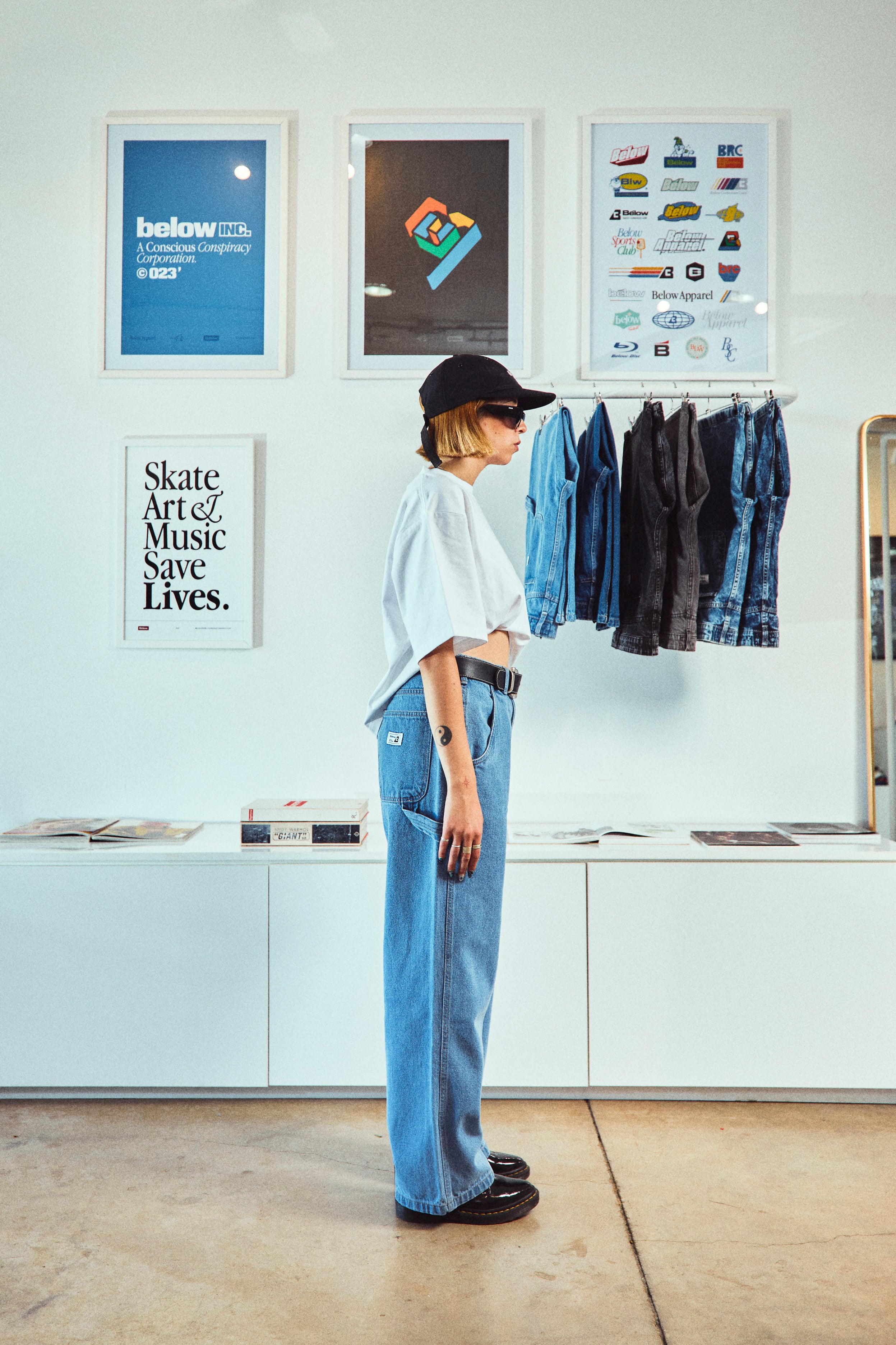DENIM CARPENTER PANT MARTEU