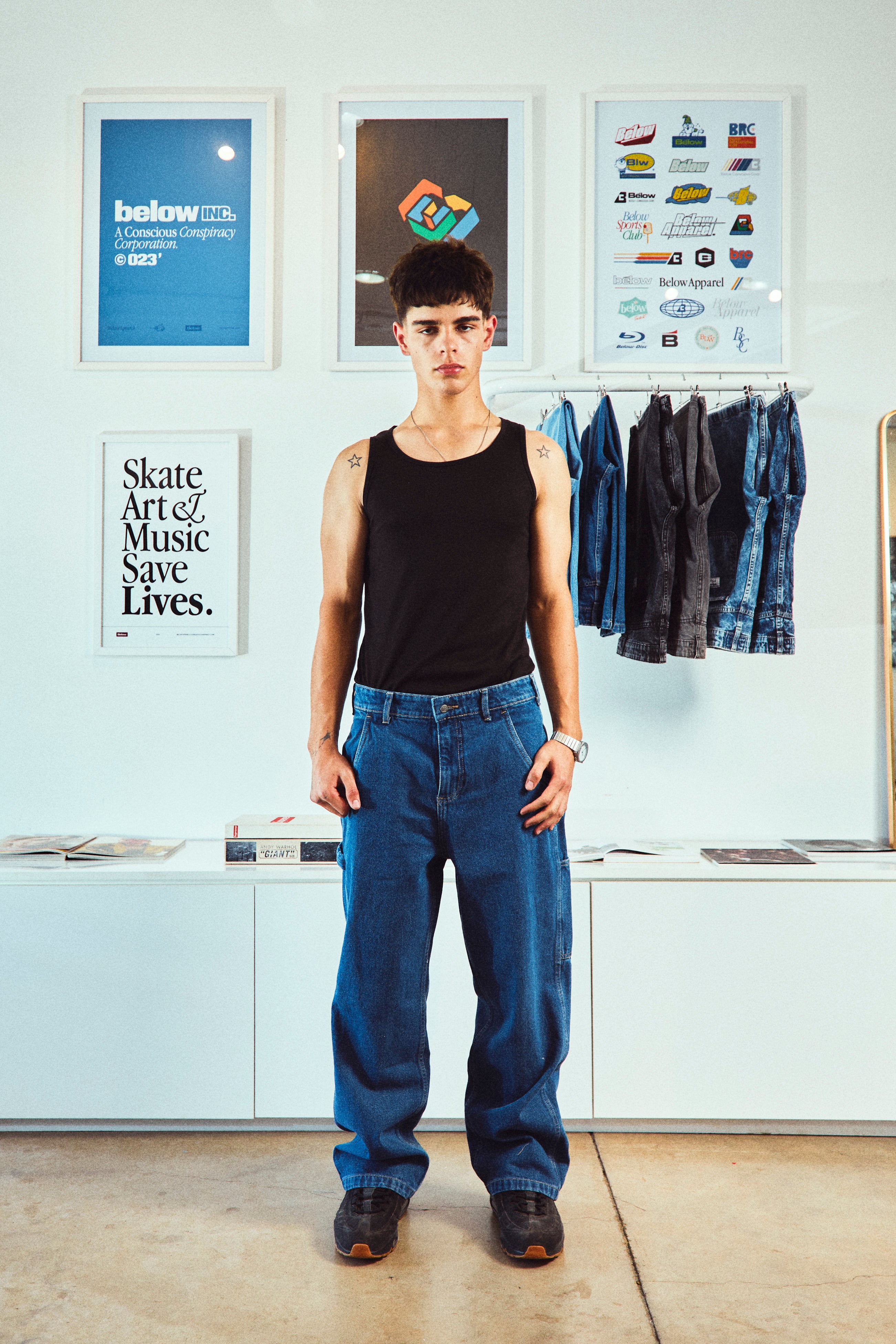 DENIM CARPENTER PANT MARTEU
