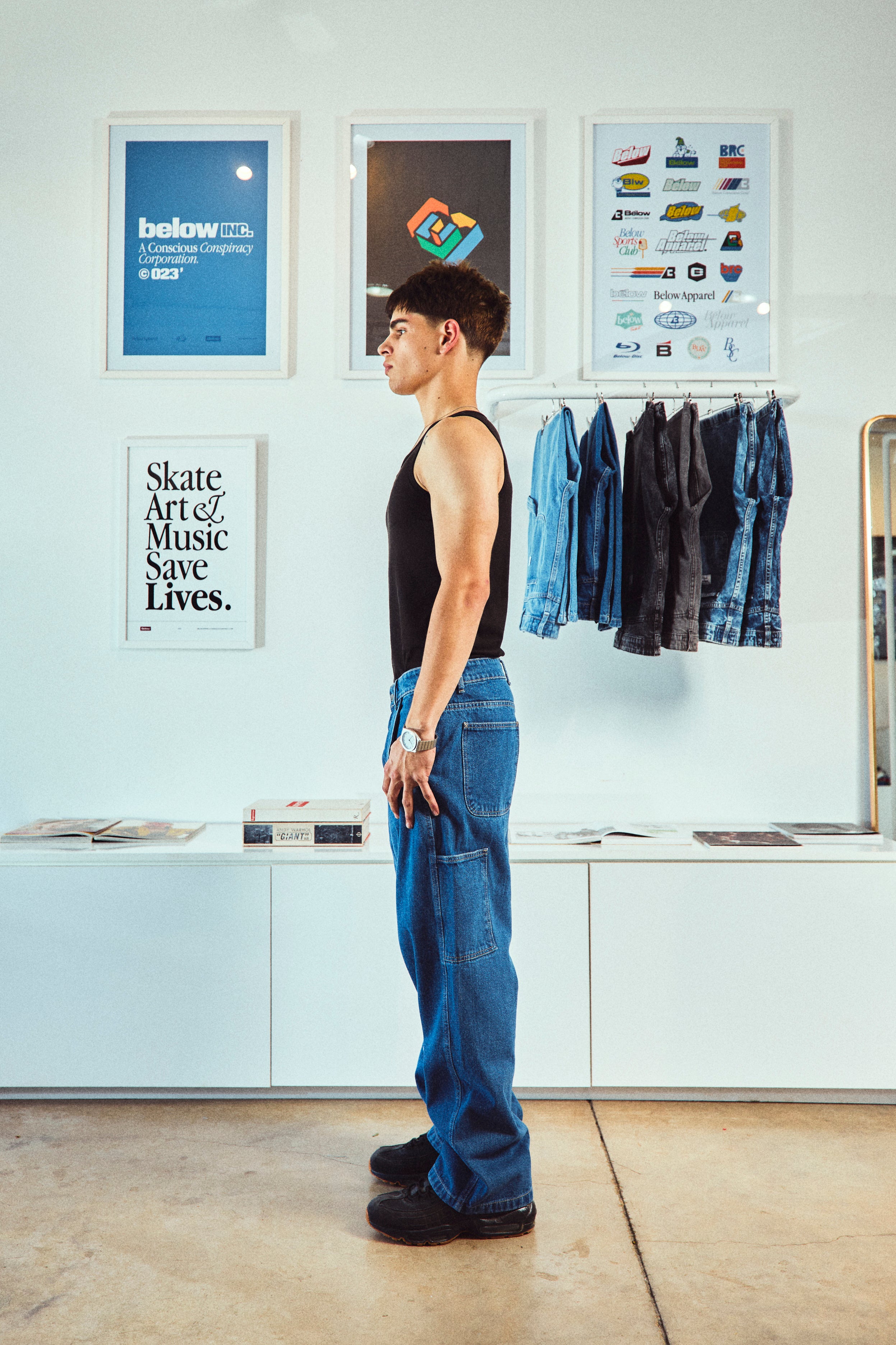 DENIM CARPENTER PANT MARTEU