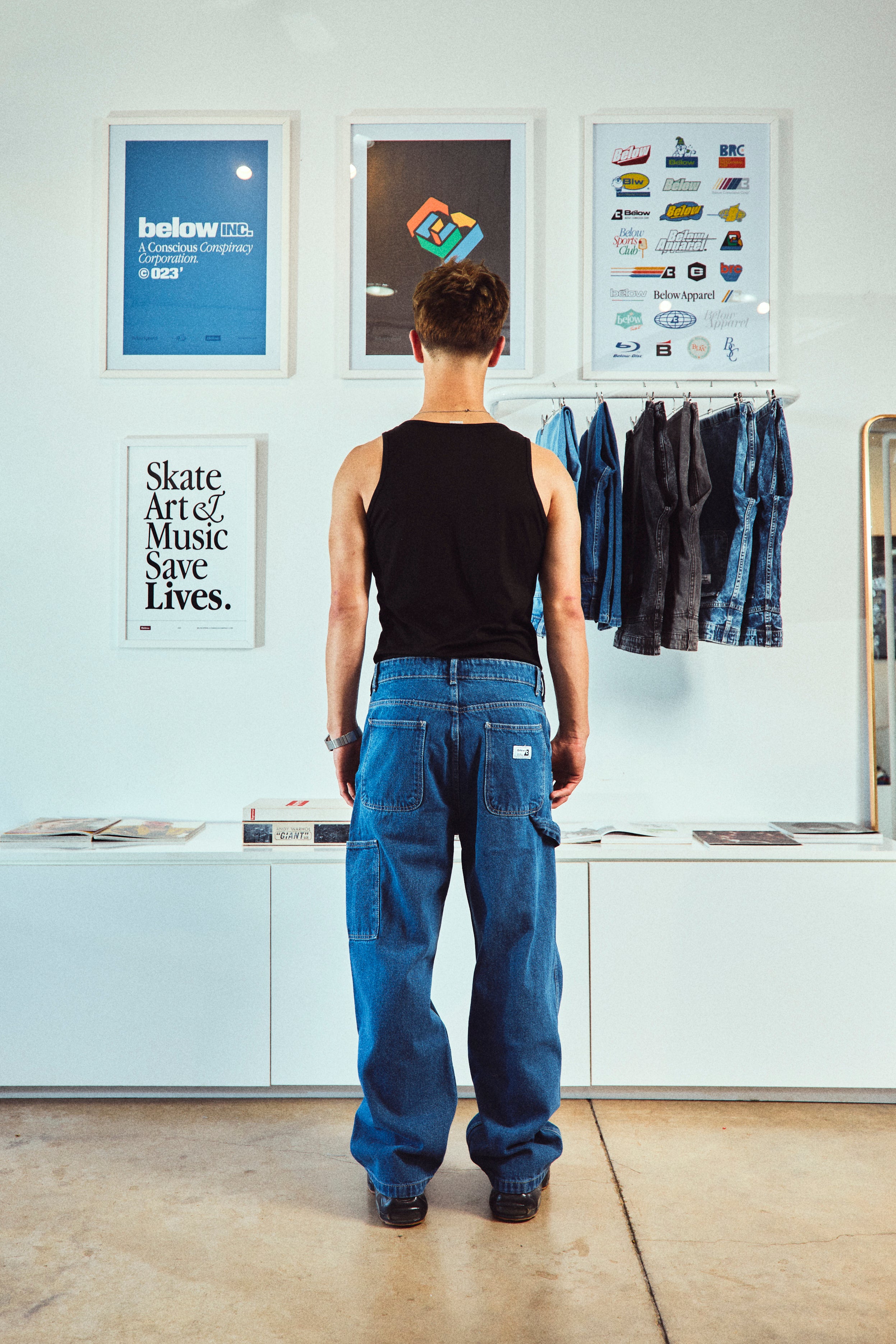DENIM CARPENTER PANT MARTEU