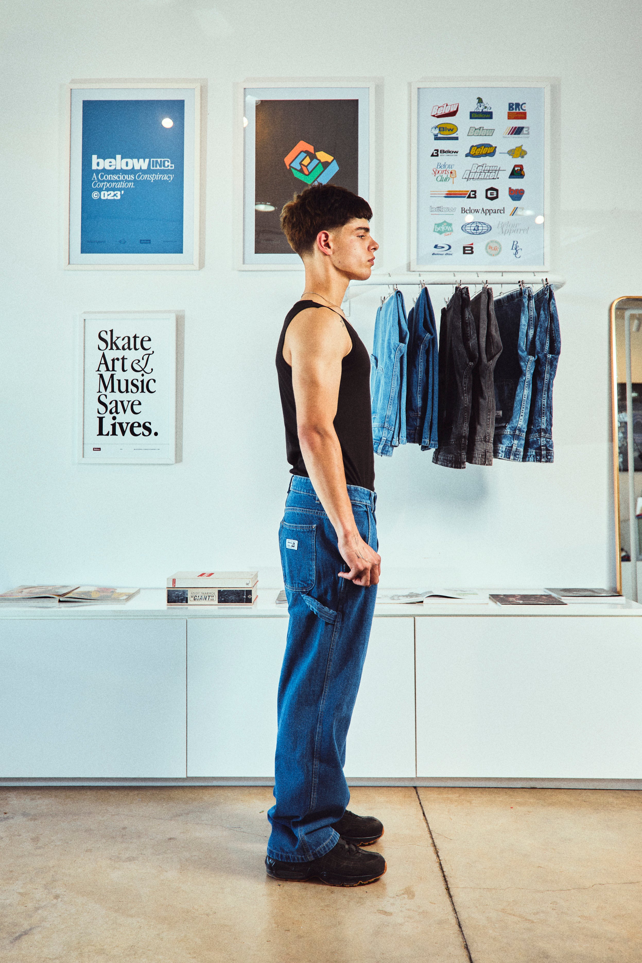 DENIM CARPENTER PANT MARTEU
