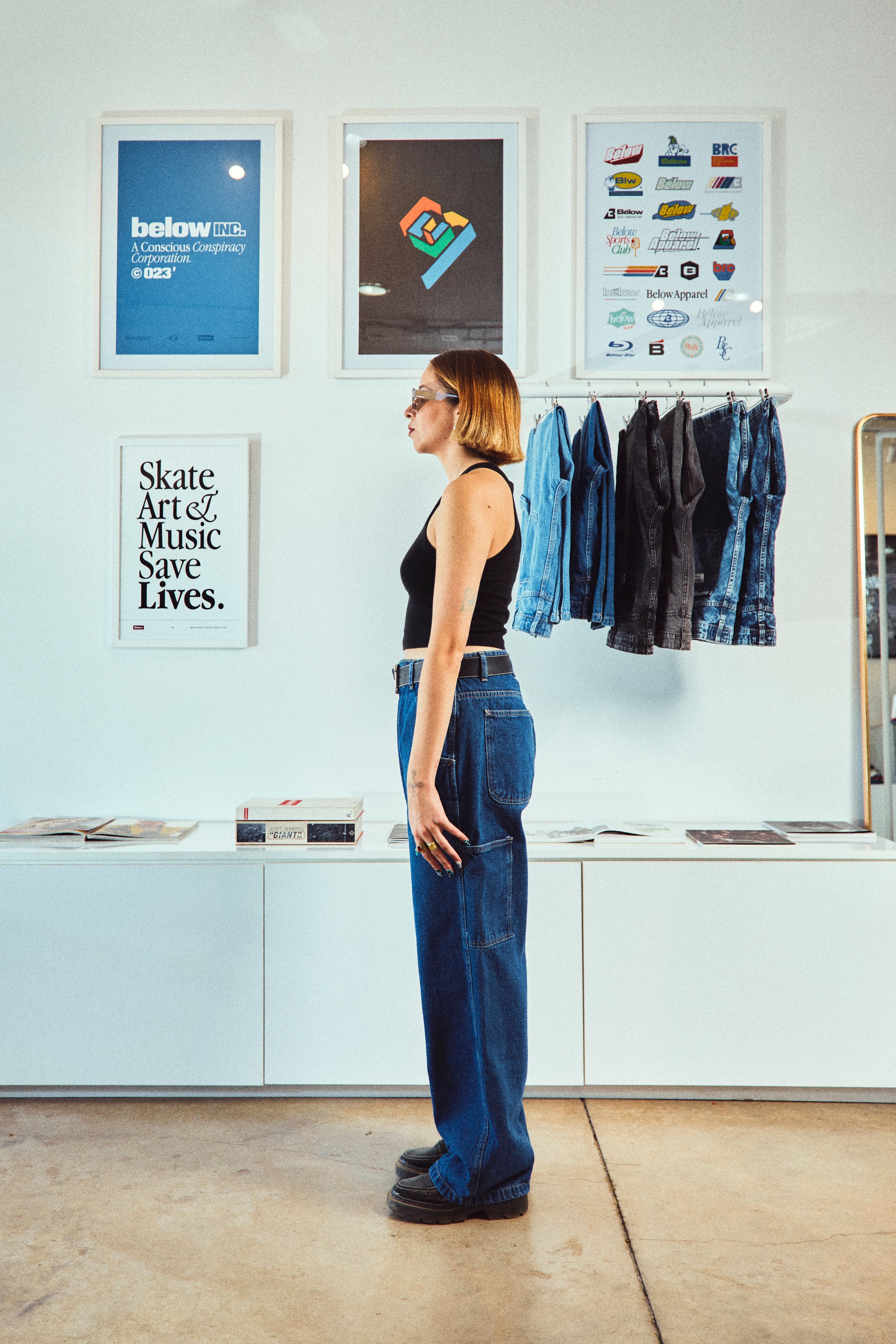 DENIM CARPENTER PANT MARTEU