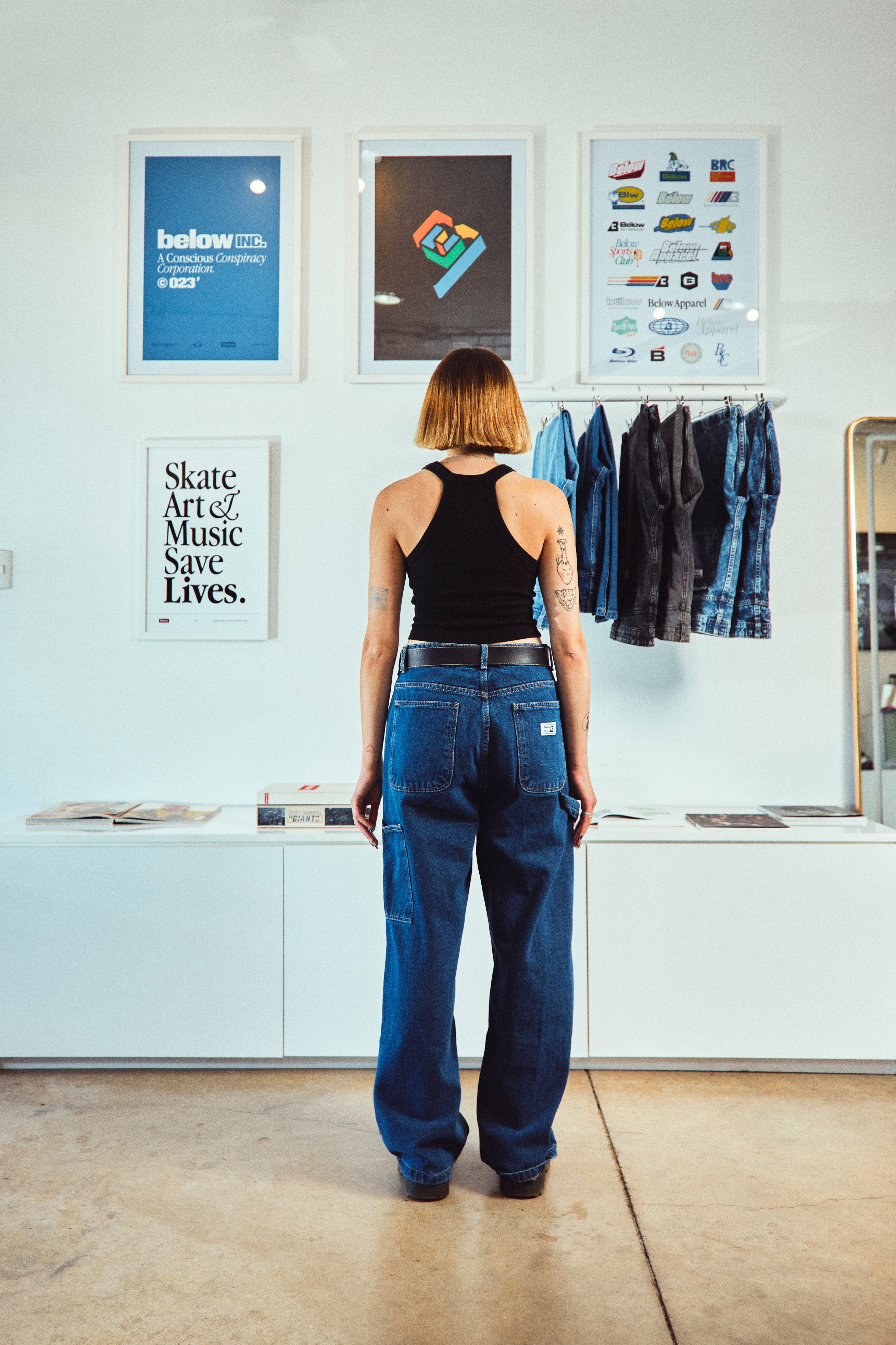 DENIM CARPENTER PANT MARTEU