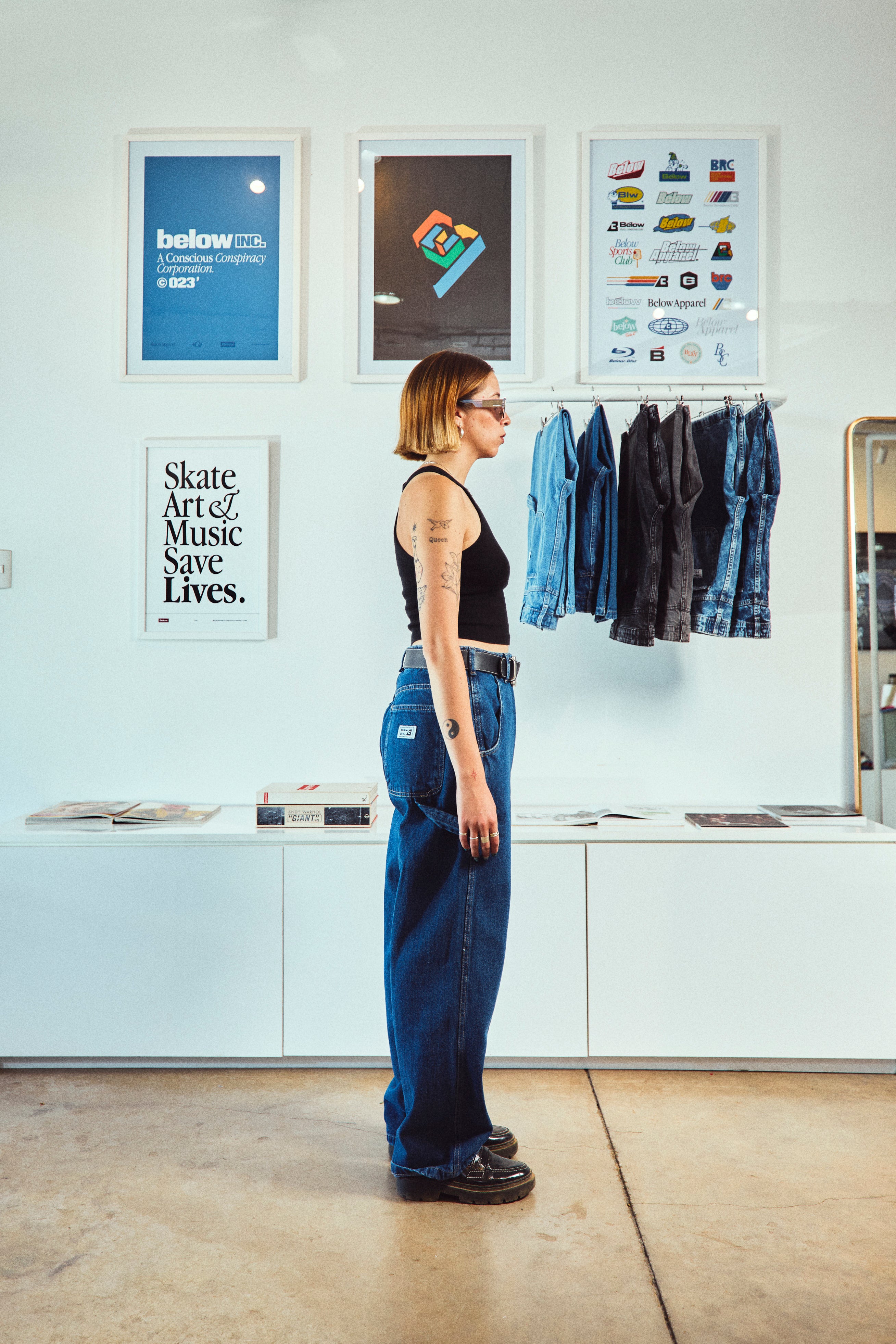 DENIM CARPENTER PANT MARTEU