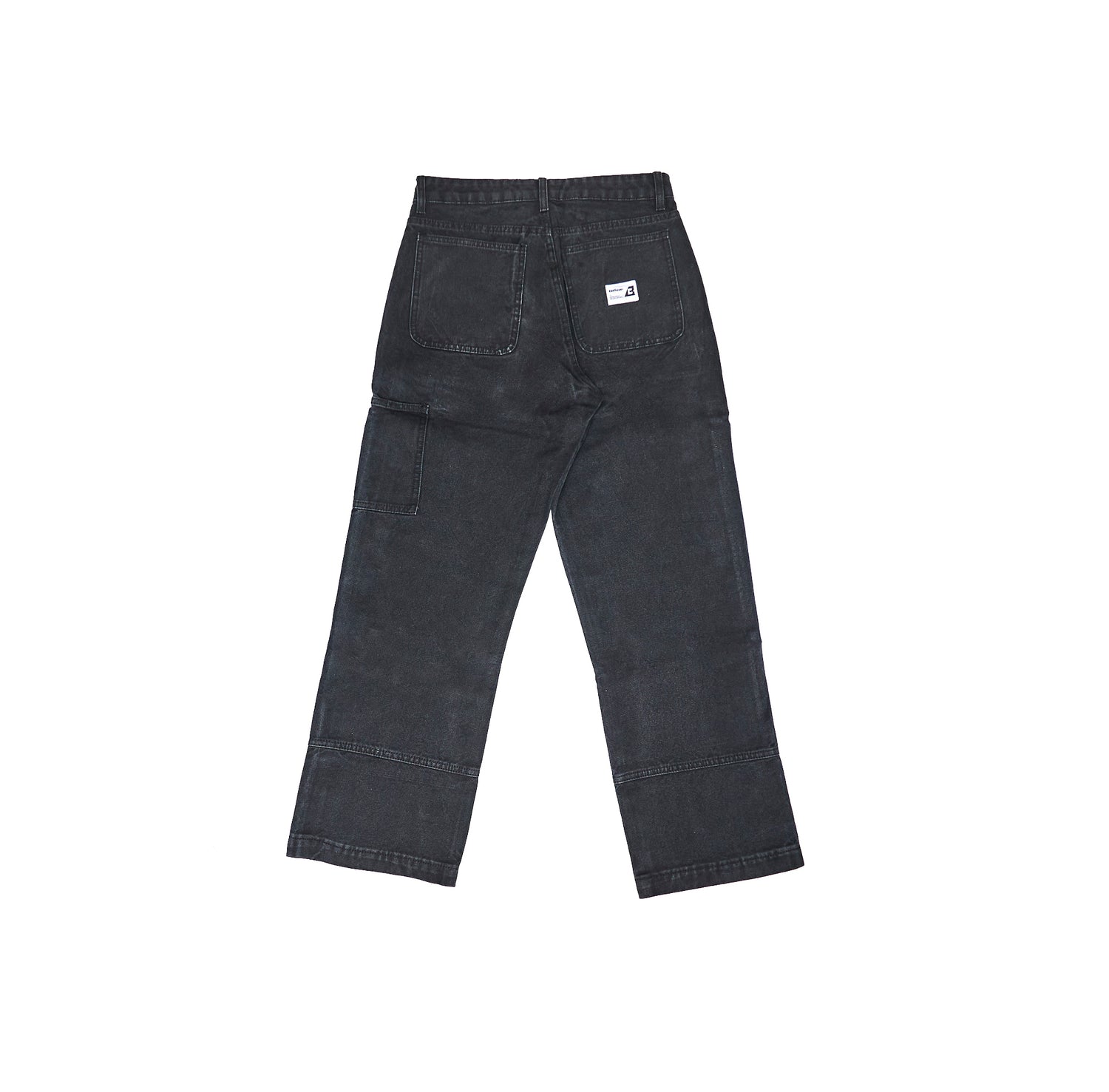 CANVAS PANTS DOUBLE BLACK