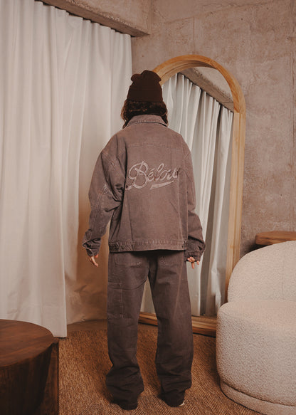 CANVAS JACKET PERFAIT TAUPE