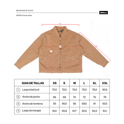 CANVAS JACKET PERFAIT TAUPE