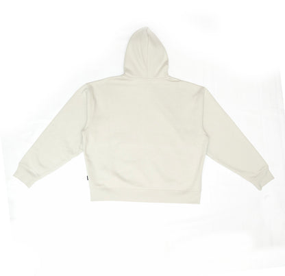 ZIPUP HOODIE THE CAP MARFIL