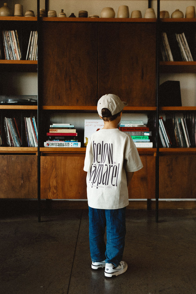 KIDS TSHIRT PLAYGROUND MARFIL