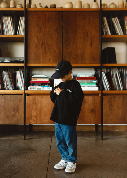 KIDS BASIC CREWNECK ACR BLACK