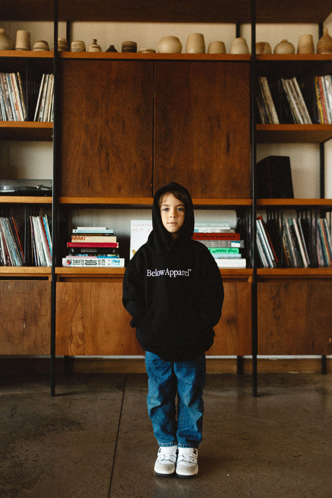 KIDS BASIC HOODIE TRADE BLACK
