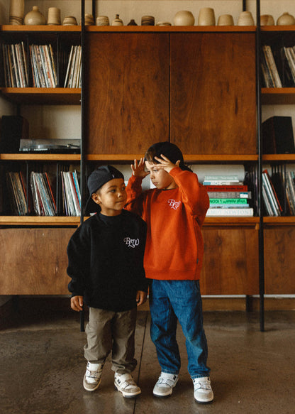 KIDS BASIC CREWNECK ACR BLACK