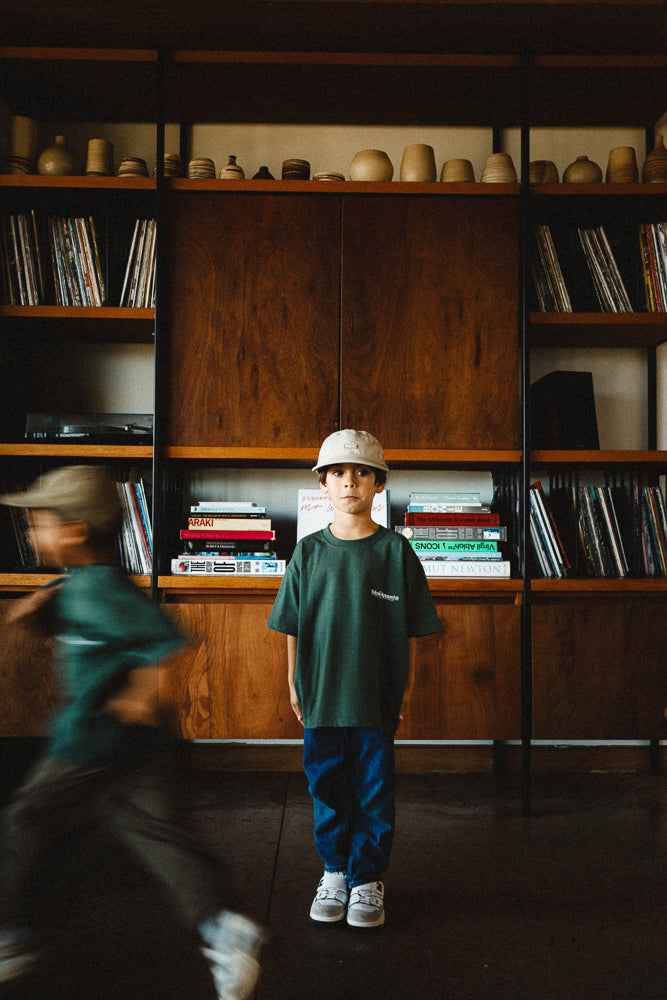 KIDS TSHIRT BOOMBOX GREEN
