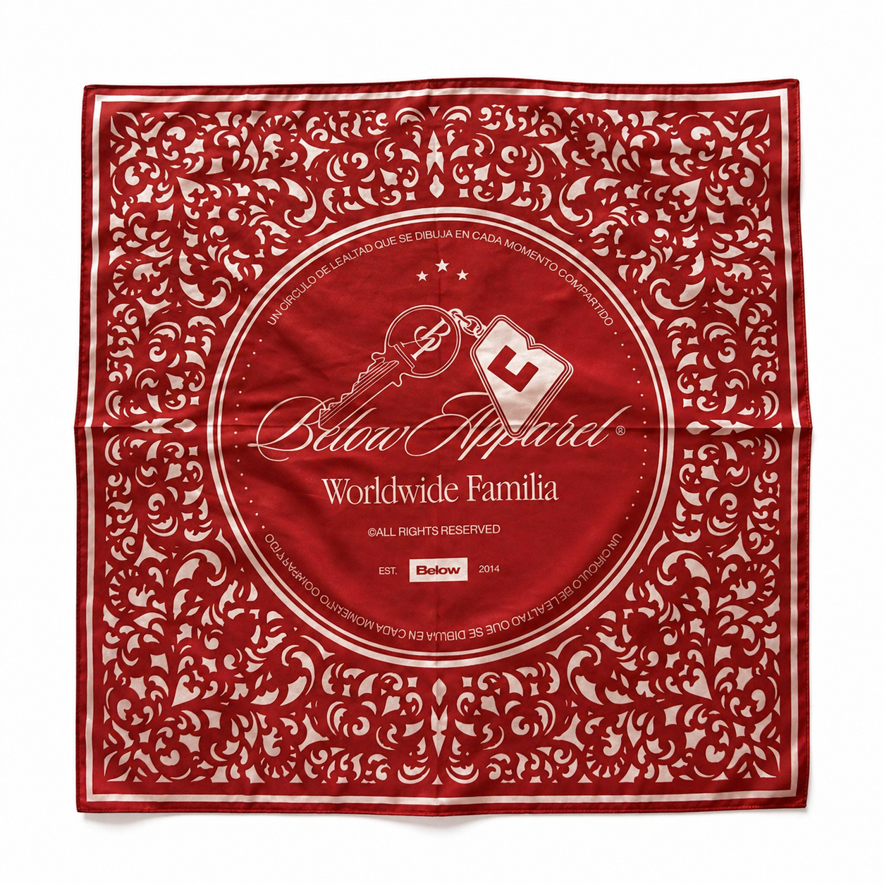 PAÑUELO SCARF VAULT SPICY RED