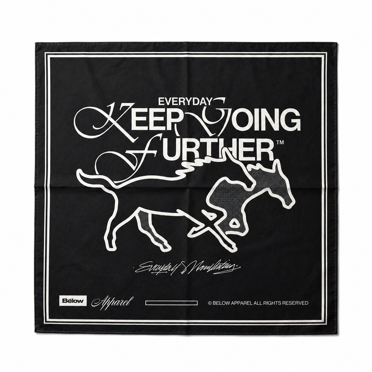 PAÑUELO SCARF BELMONT BLACK