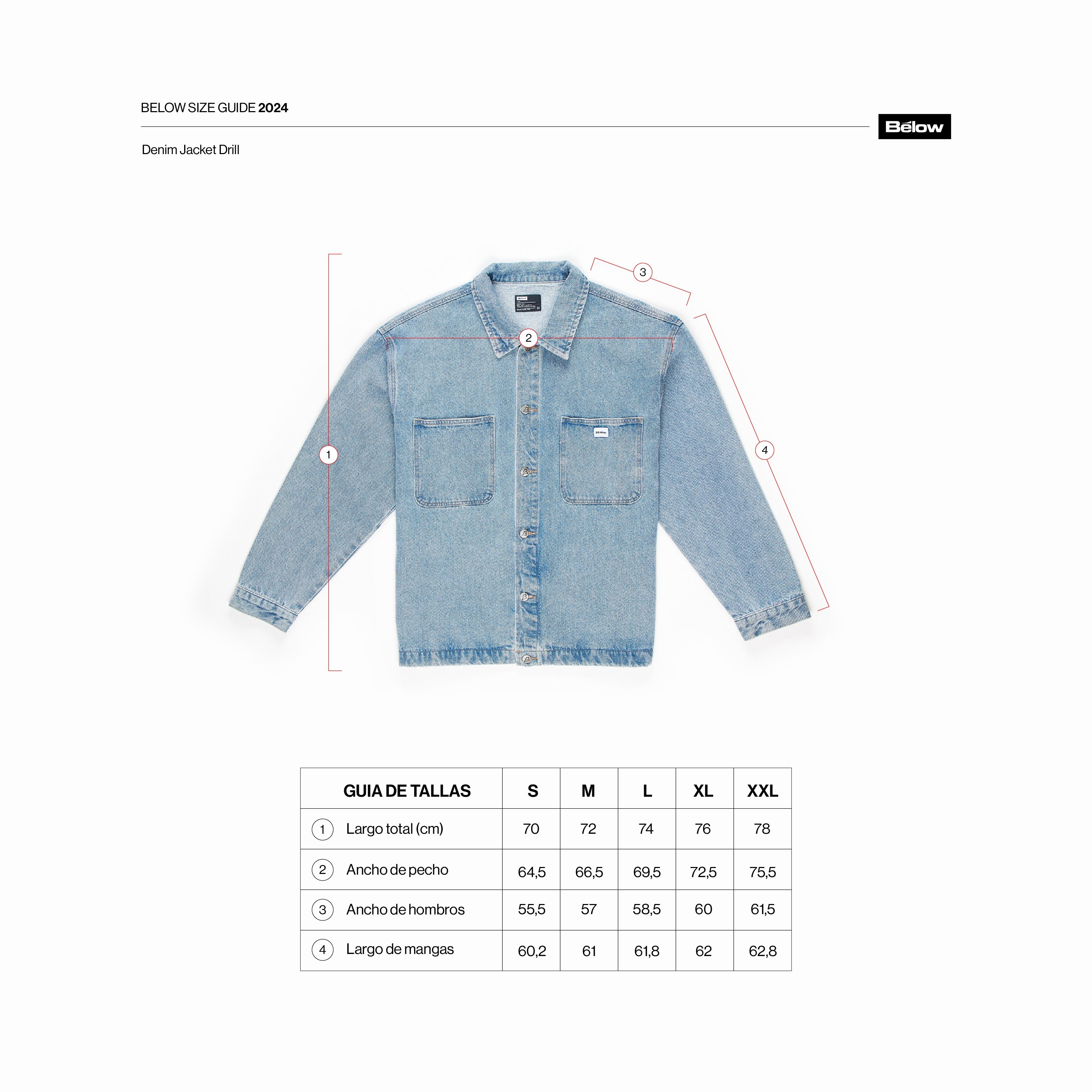 DRILL DENIM JACKET