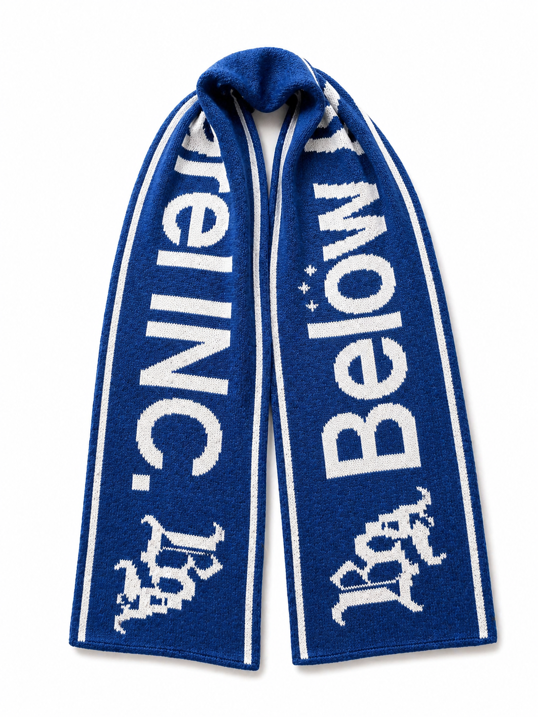 BUFANDA SCARF ASCOT AZUL ROYAL