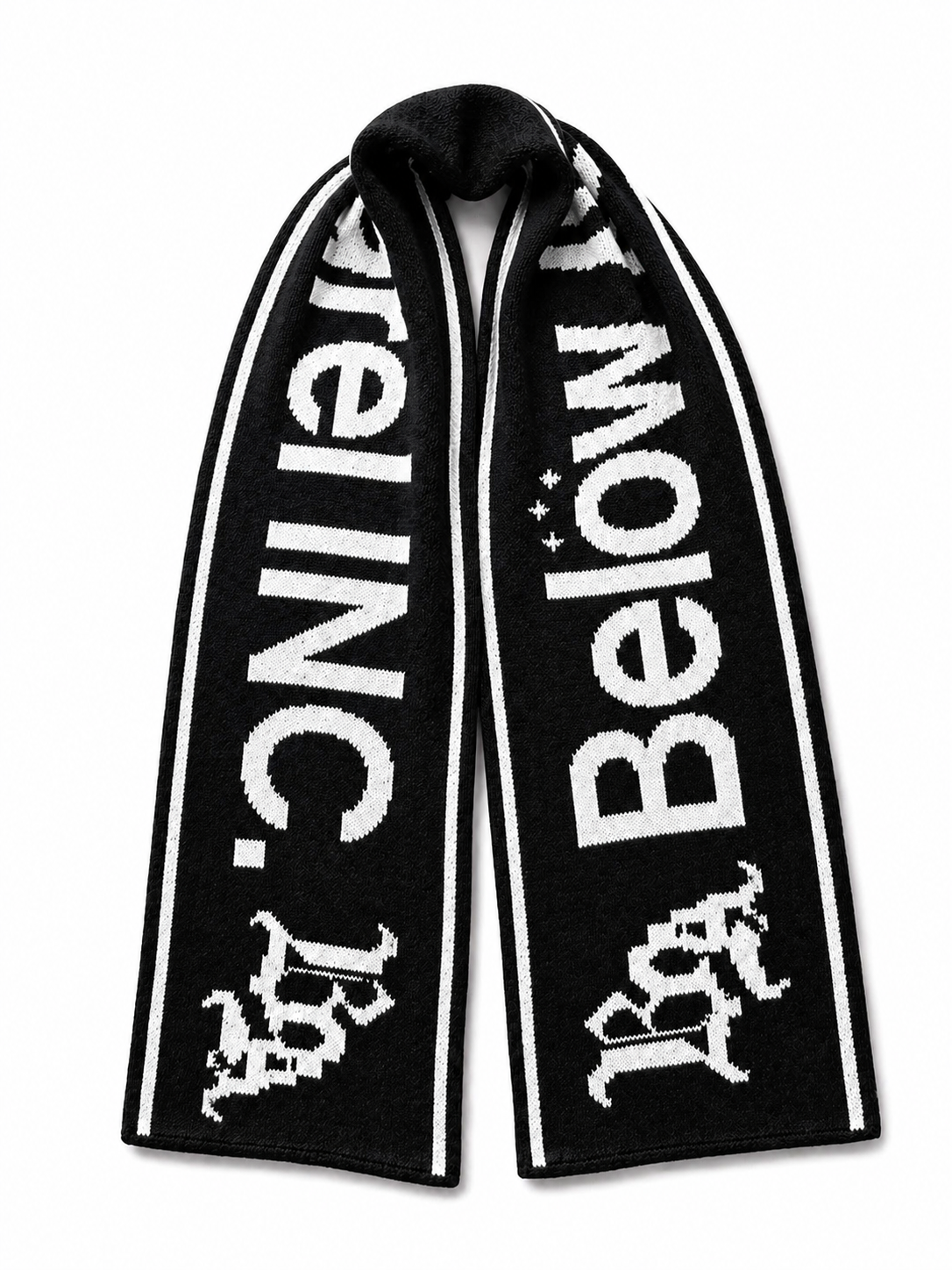 BUFANDA SCARF ASCOT BLACK