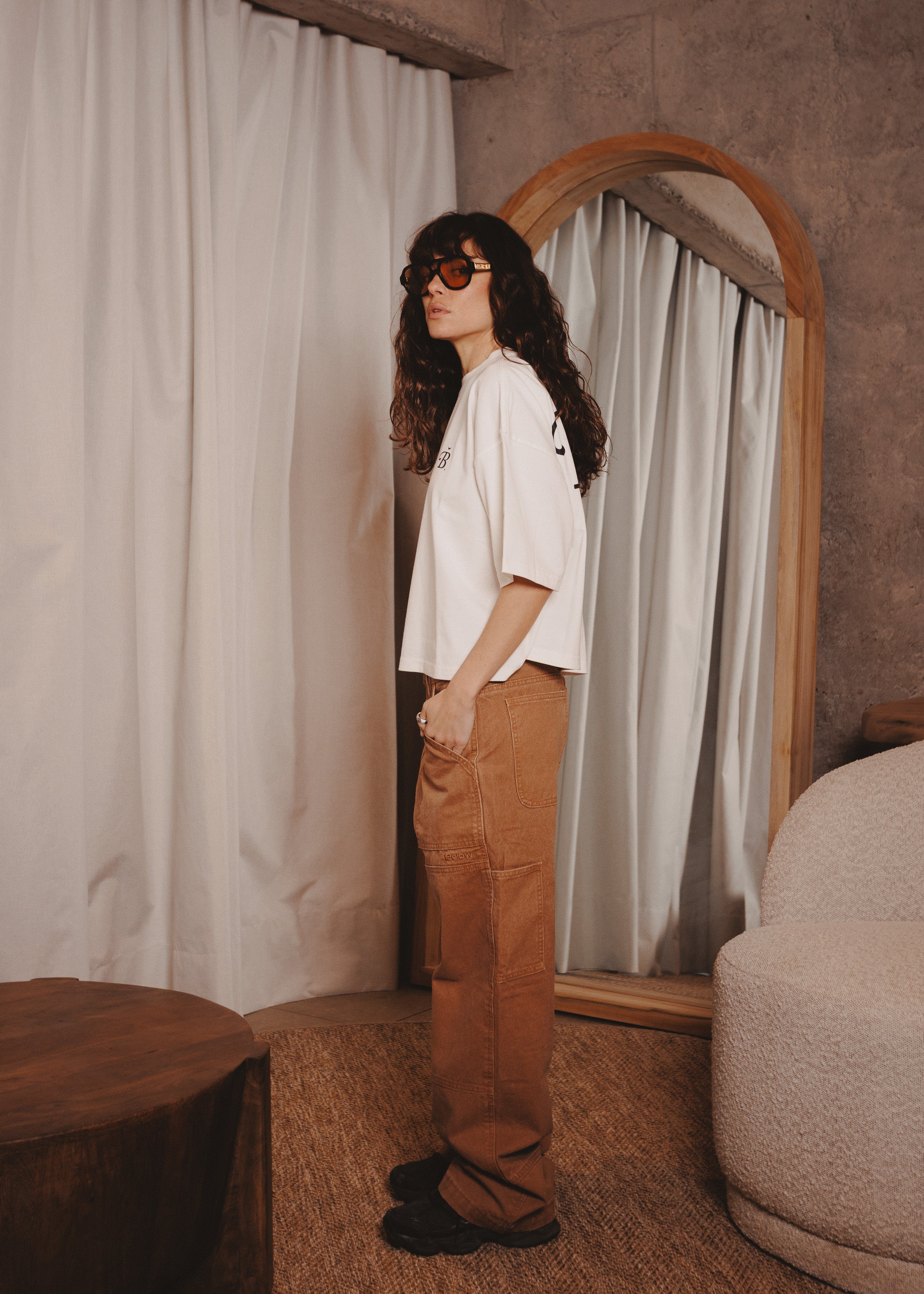 WOMAN TSHIRT ACRONYME WHITE