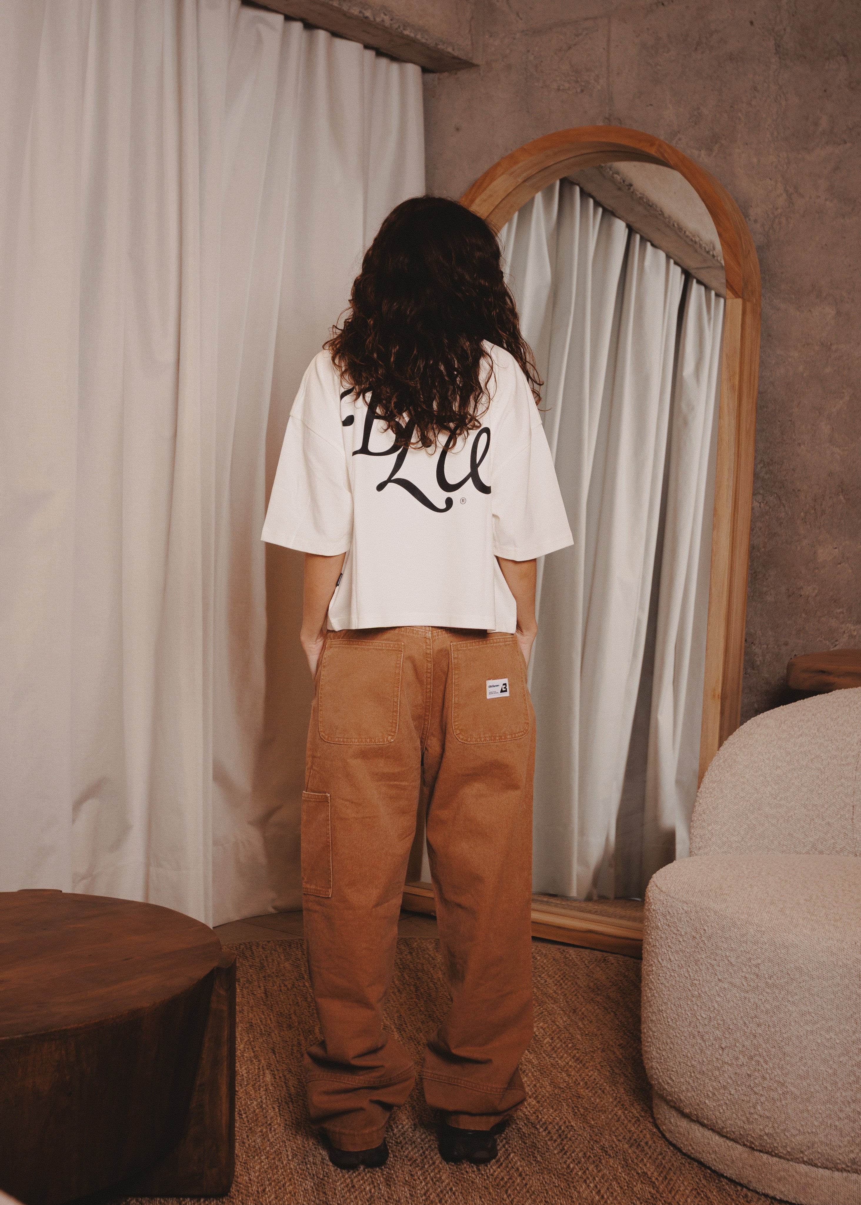 WOMAN TSHIRT ACRONYME WHITE