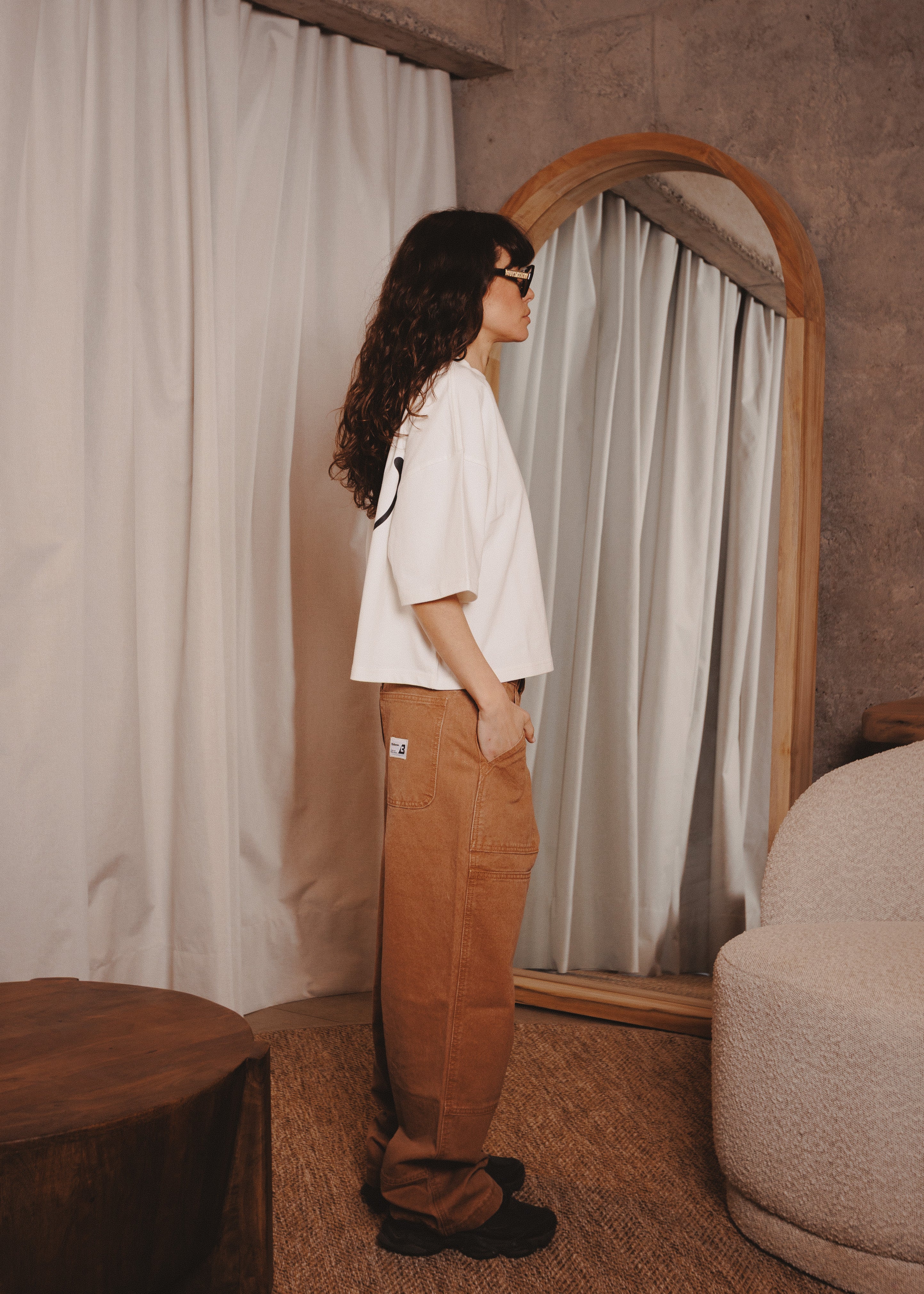 WOMAN TSHIRT ACRONYME WHITE
