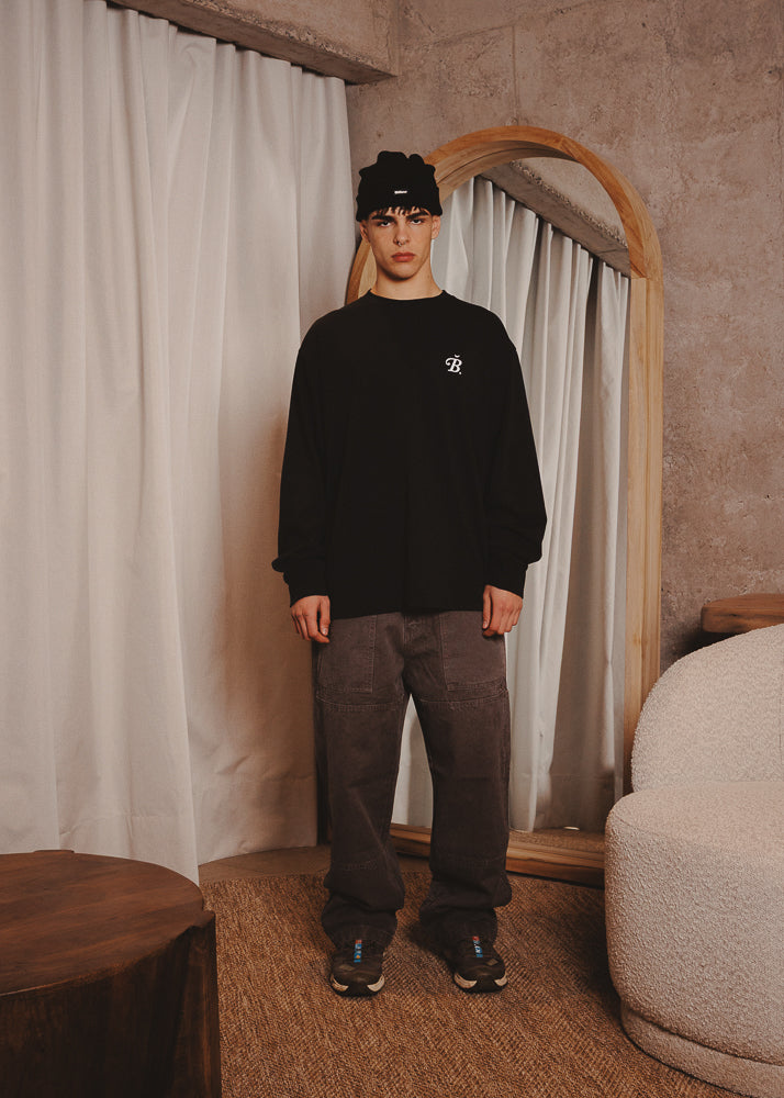 BASIC LONGSLEEVE ACRONYME LS BLACK