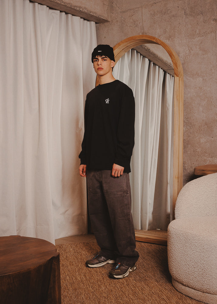 BASIC LONGSLEEVE ACRONYME LS BLACK