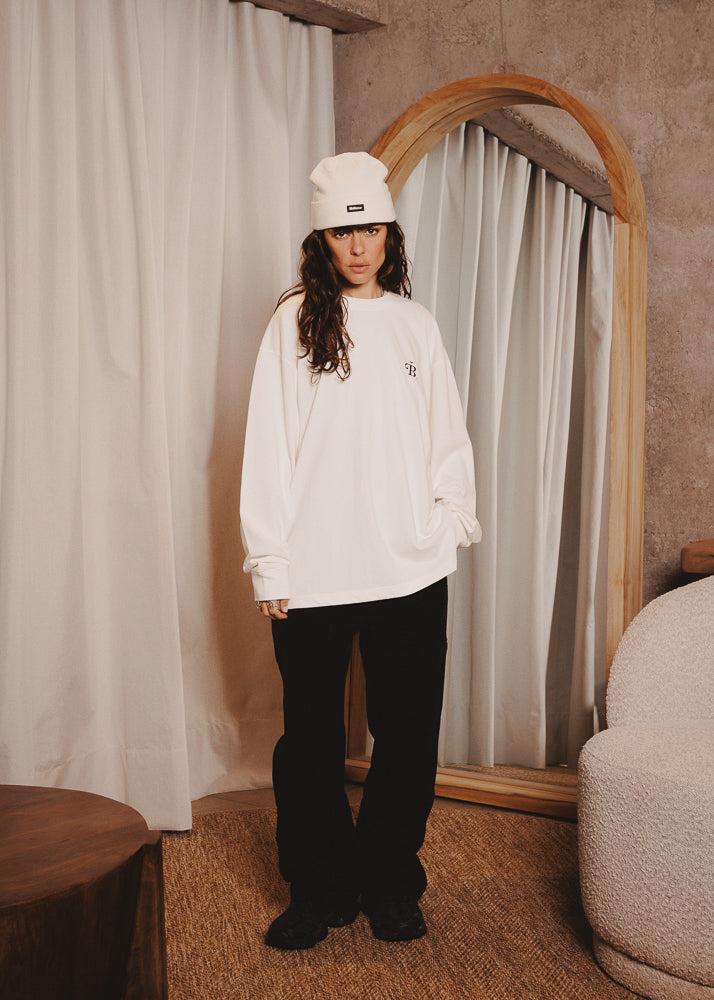 BASIC LONGSLEEVE ACRONYME LS WHITE