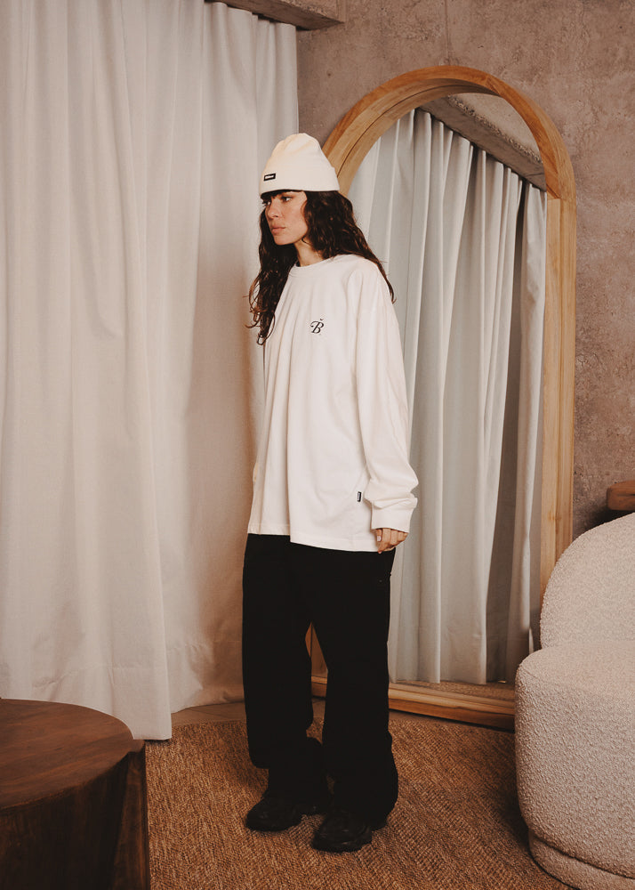 BASIC LONGSLEEVE ACRONYME LS WHITE