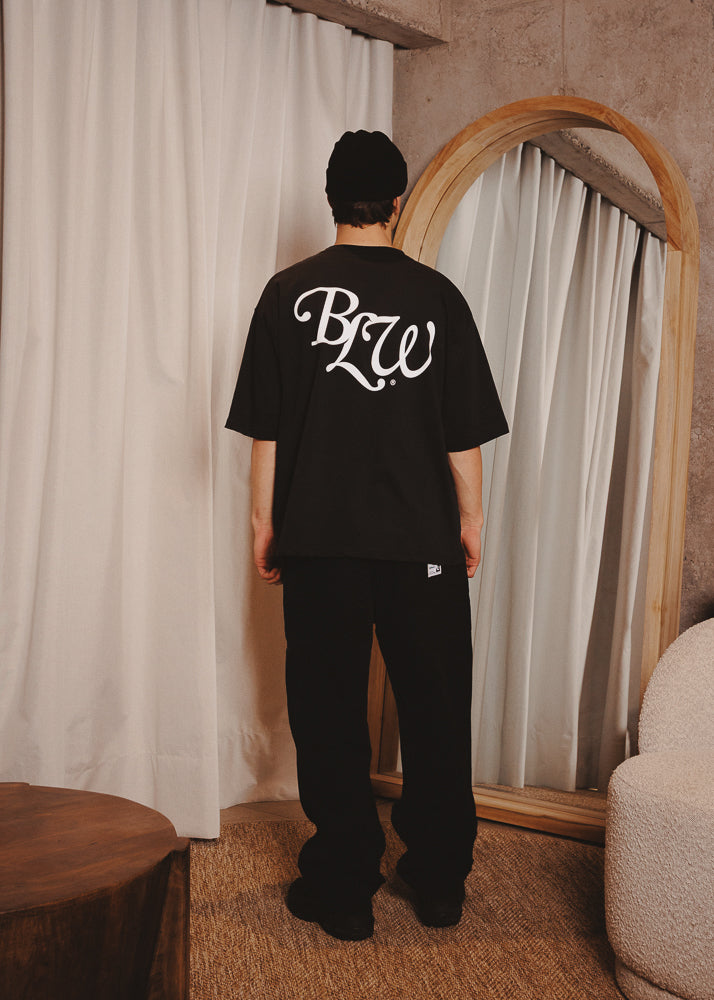 BOXY FIT TSHIRT ACRONYME BLACK