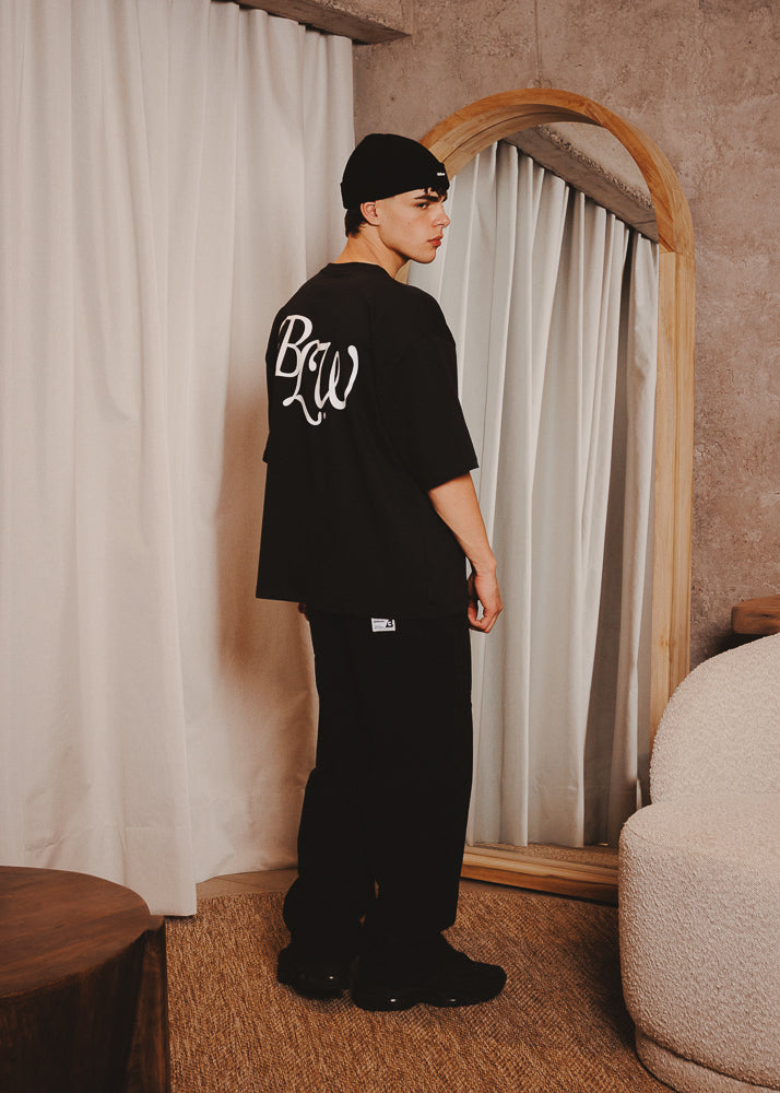 BOXY FIT TSHIRT ACRONYME BLACK
