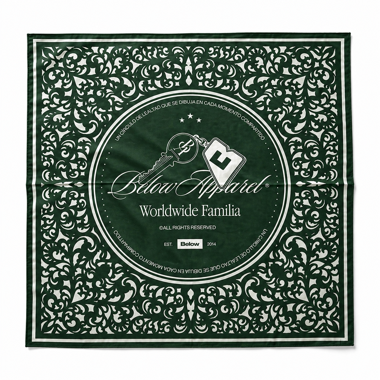 PAÑUELO SCARF VAULT GREEN