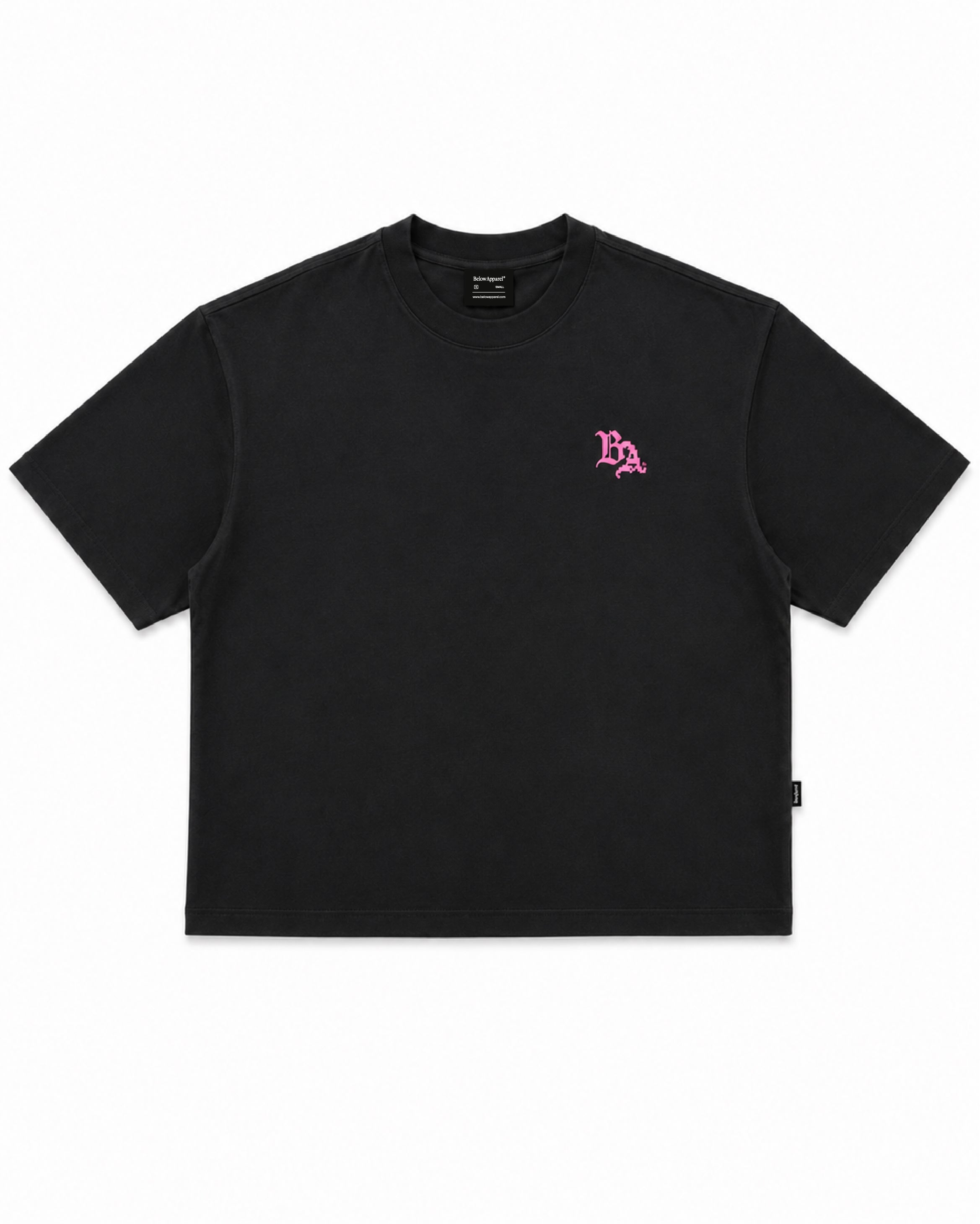 BOXY FIT TSHIRT CORPORAZIONE BLACK