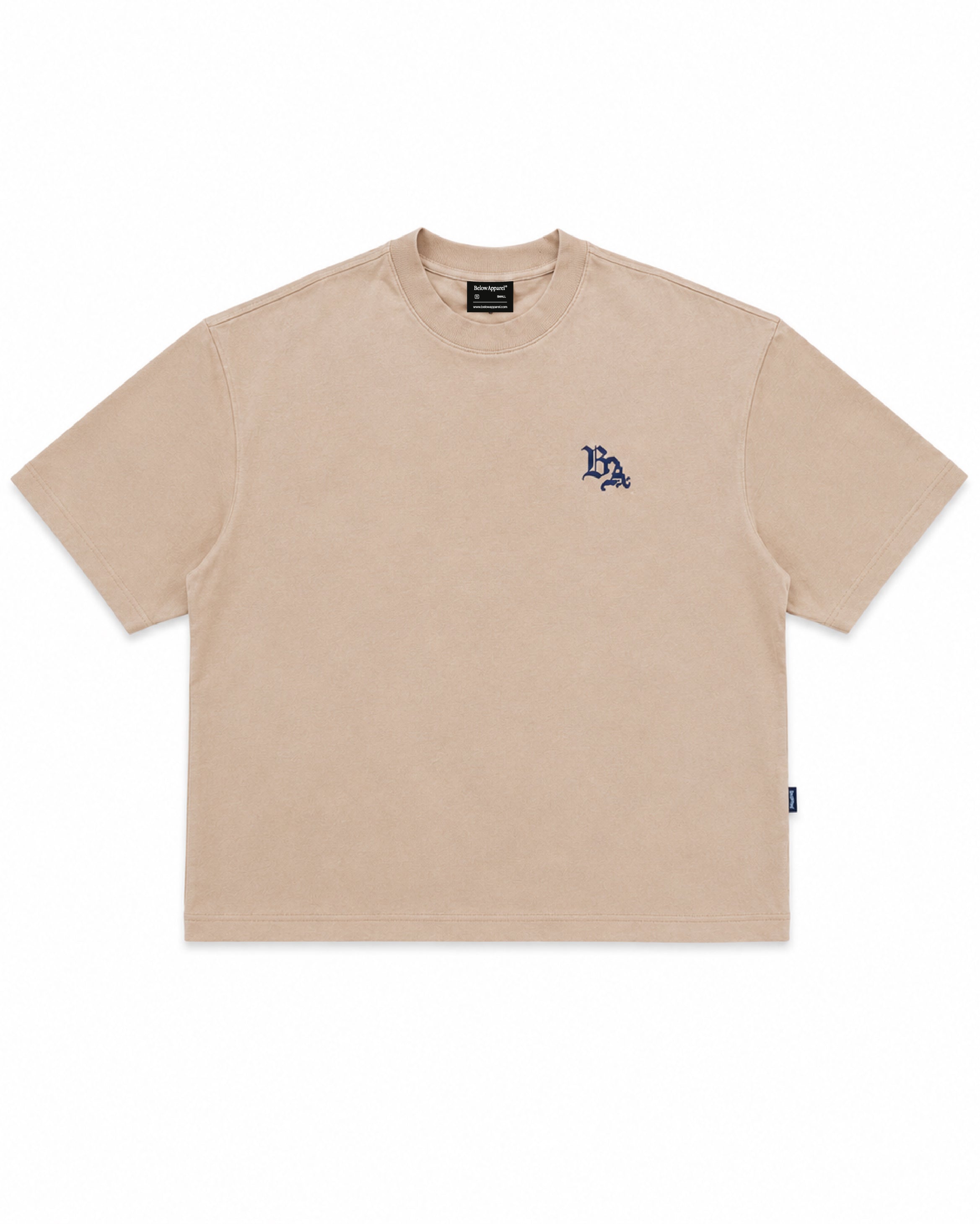 BOXY FIT TSHIRT CORPORAZIONE TAUPE