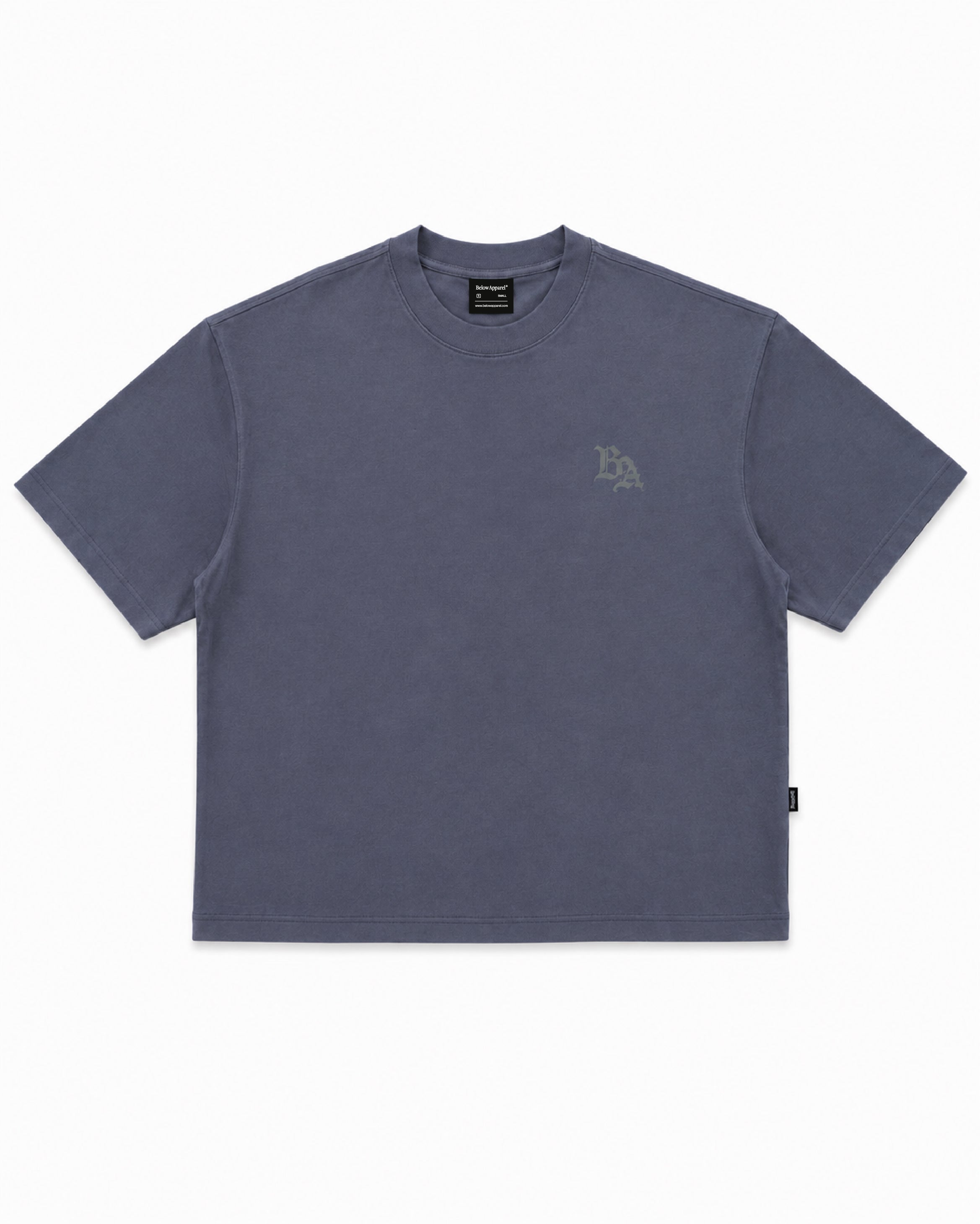 BOXY FIT TSHIRT CORPORAZIONE DARK GREY