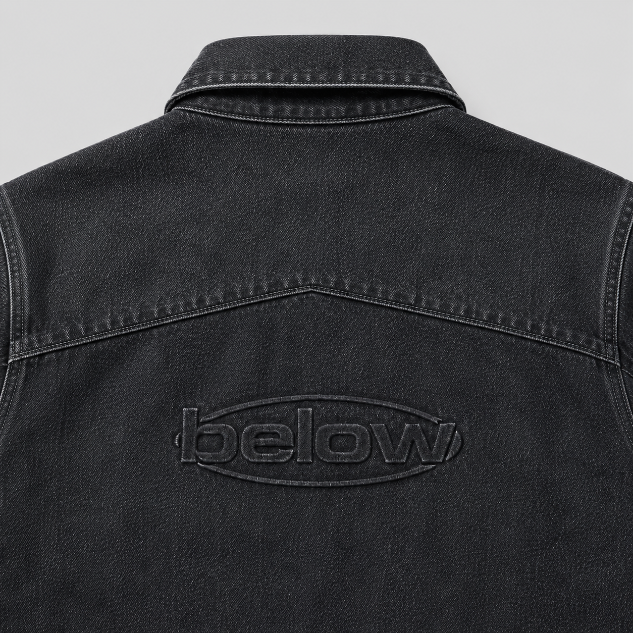 DENIM JACKET FAITH BLACK