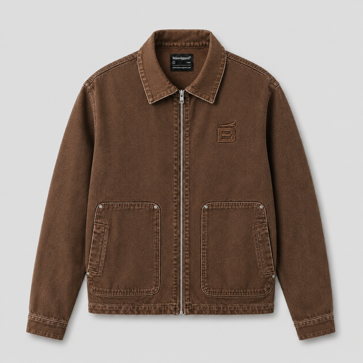 DENIM JACKET FAITH COFFEE