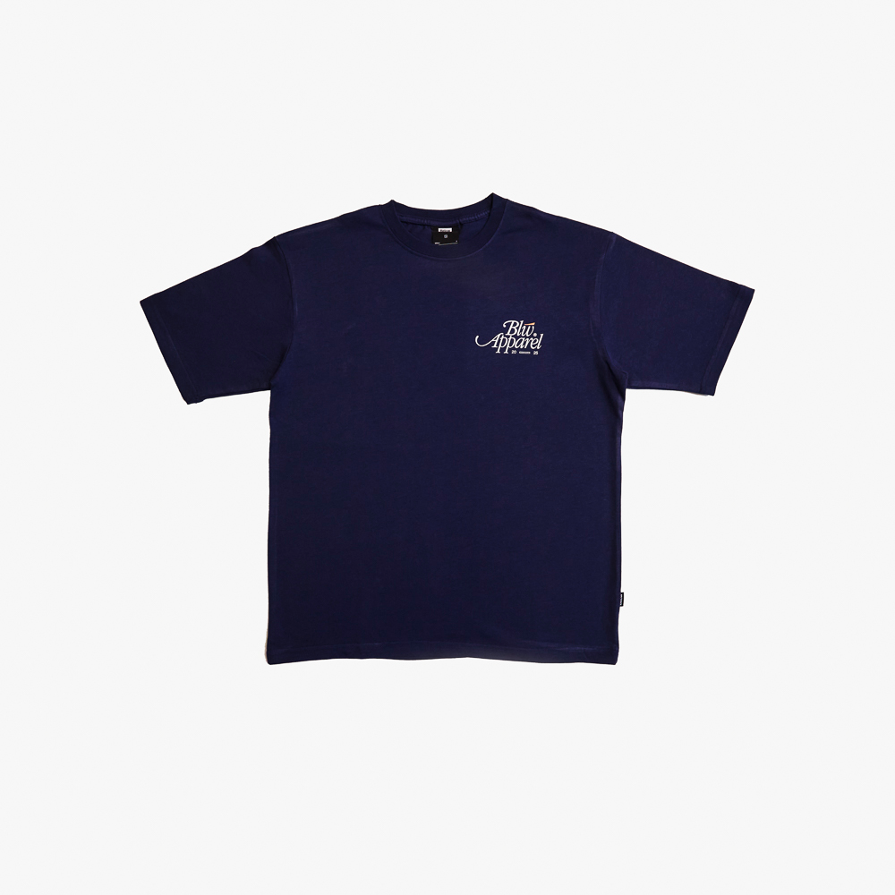 BASIC TSHIRT HYPHEN BLUE